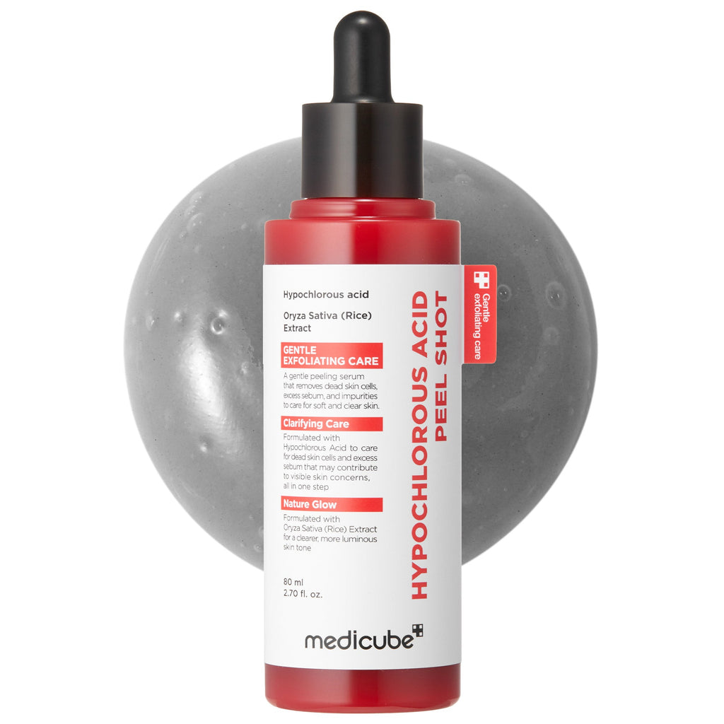 Hypochlorous Acid Rice Peel Shot - A routine with personality.