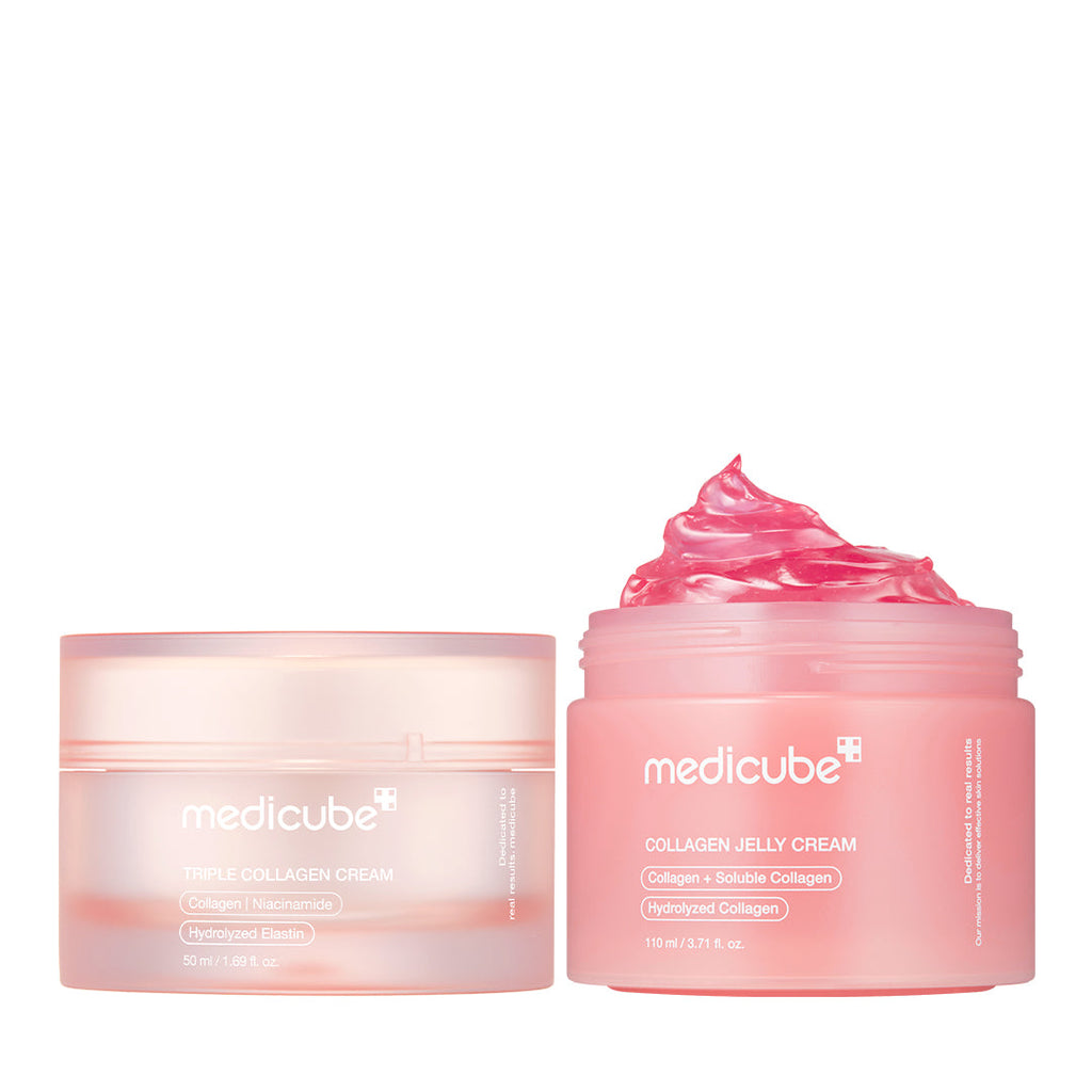 Collagen Swirl Duo - A moment before makeup.