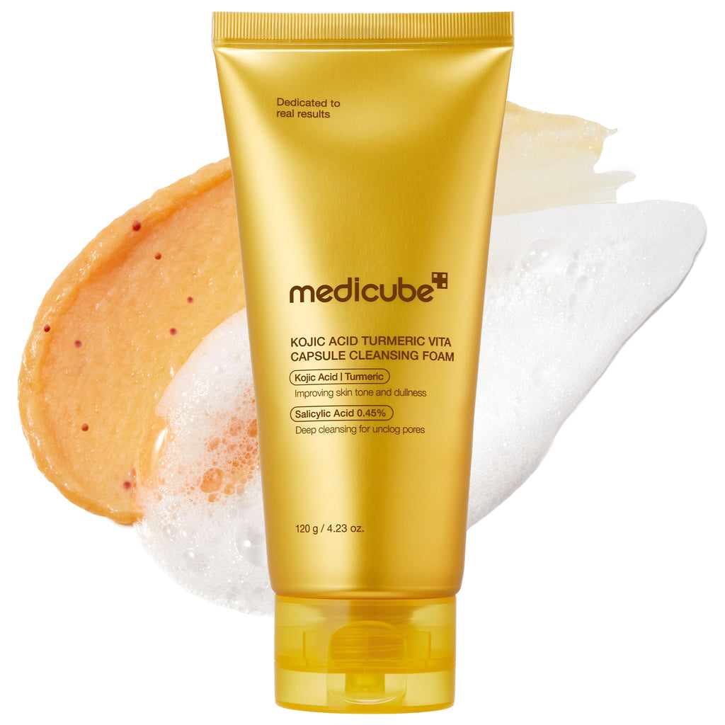 Kojic Acid Turmeric Vita Capsule Foam Cleanser - Let the weekend be yours.