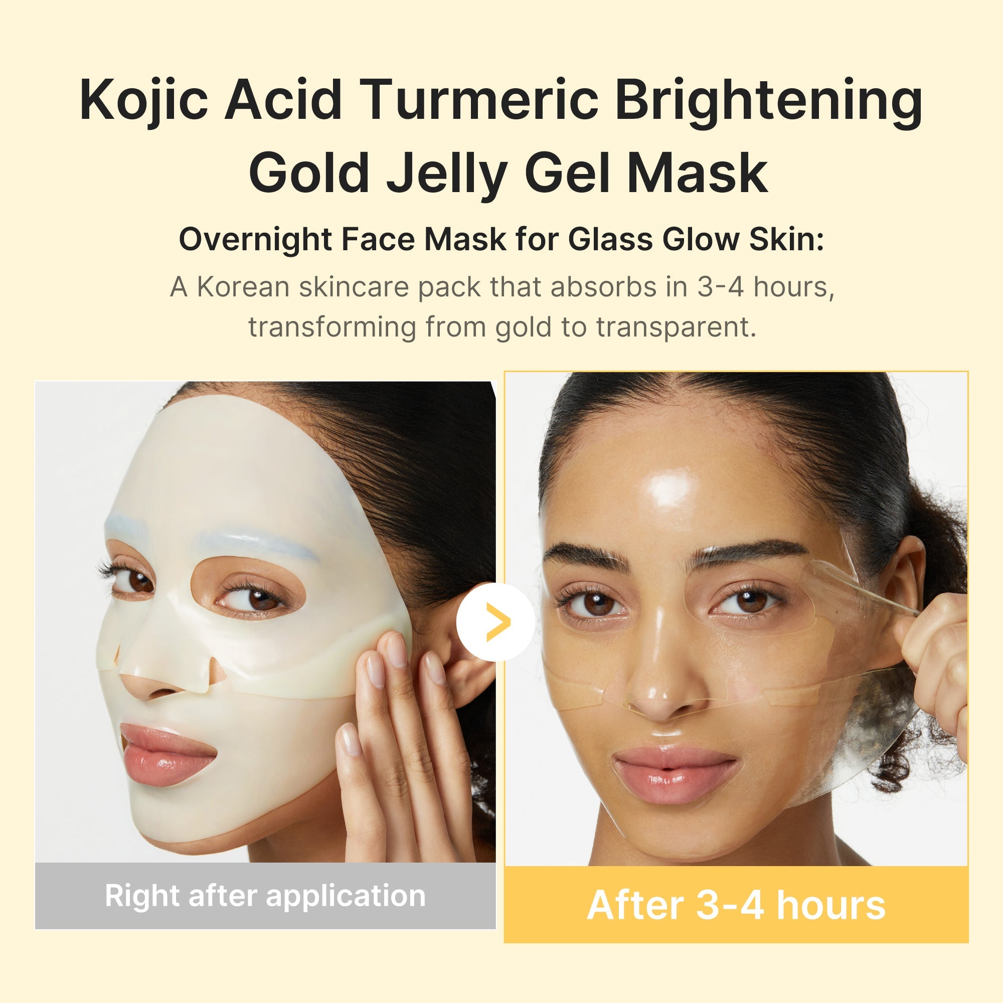 Kojic Acid Turmeric Gold Jelly Gel Mask - Leave room between your plans.
