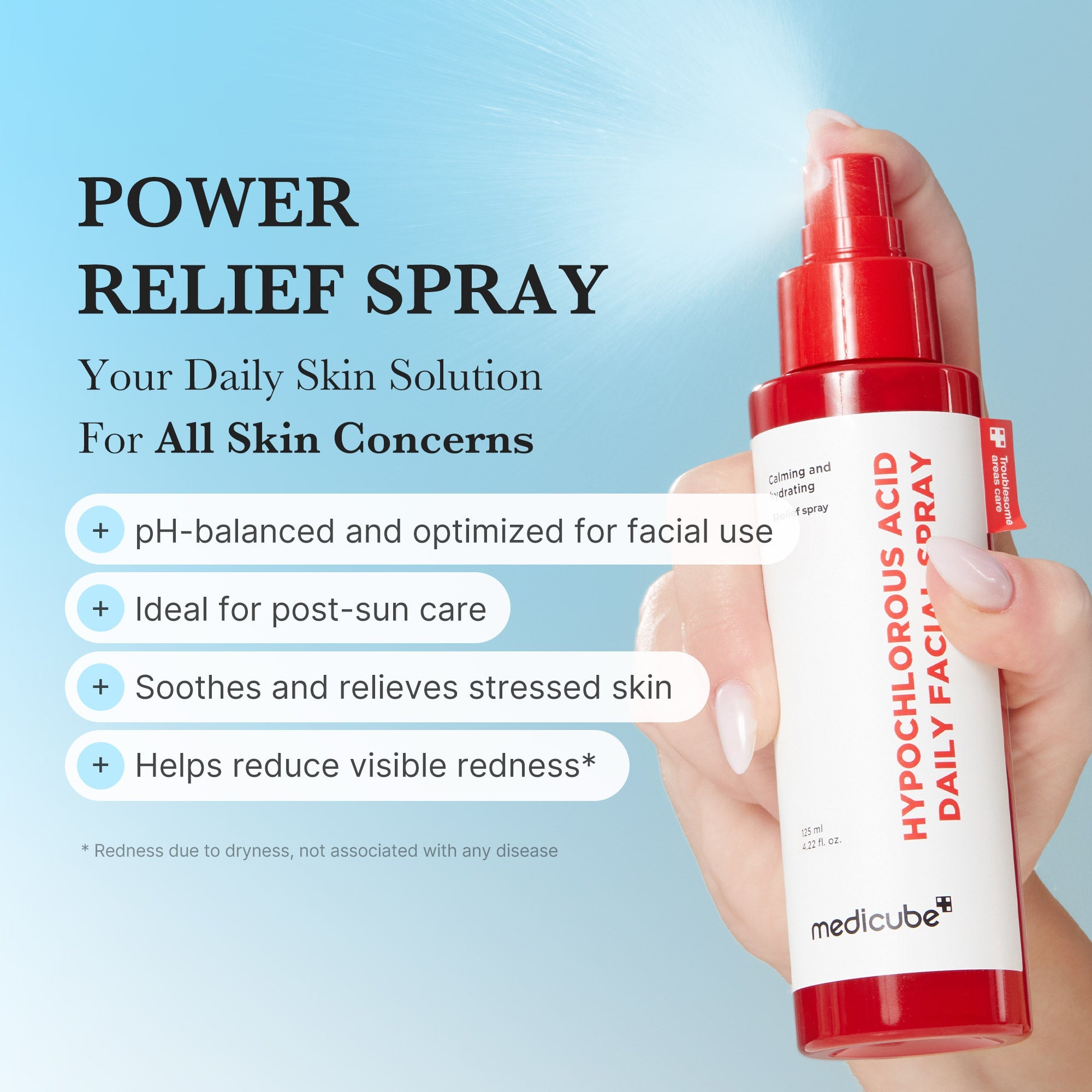 Hypochlorous Acid Power Soothing Spray - Speak fluent skincare.