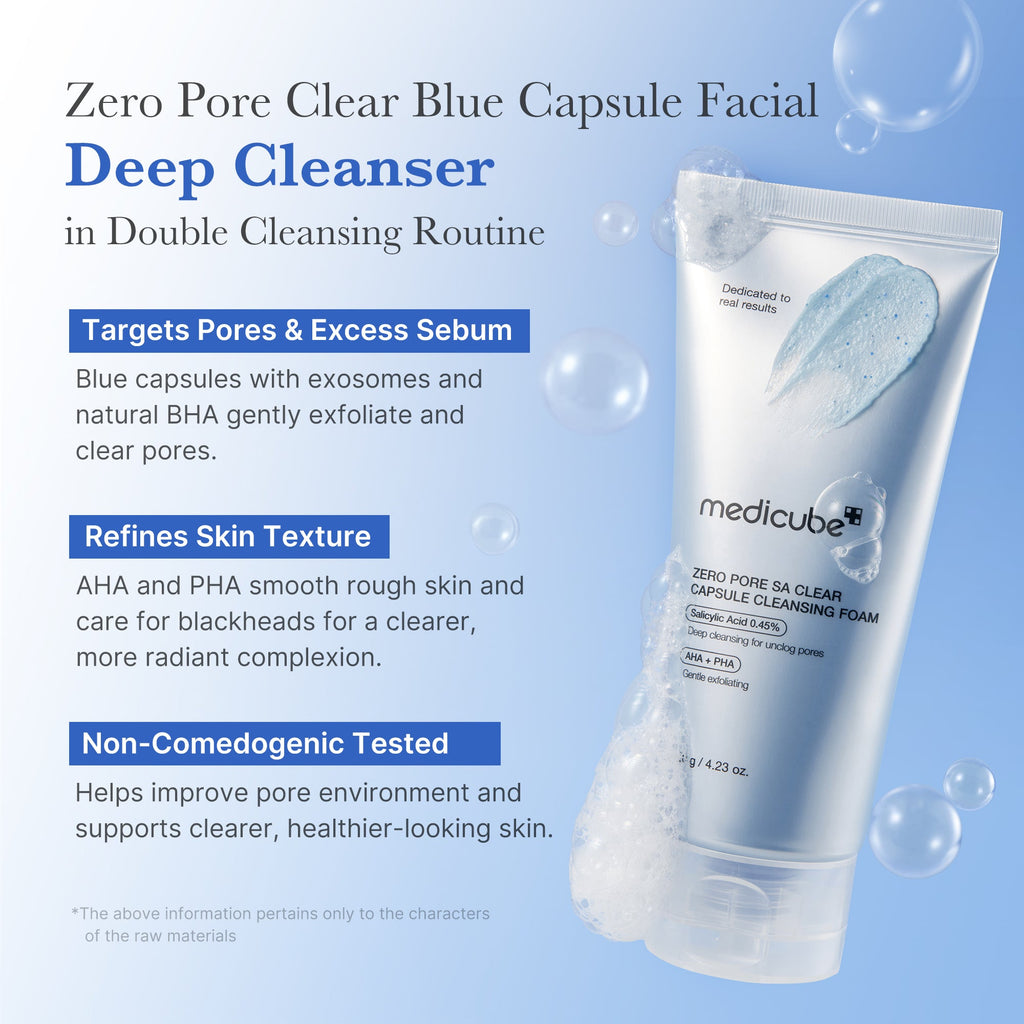 Zero Pore Capsule Cleansing Foam - Make Medicube your own.