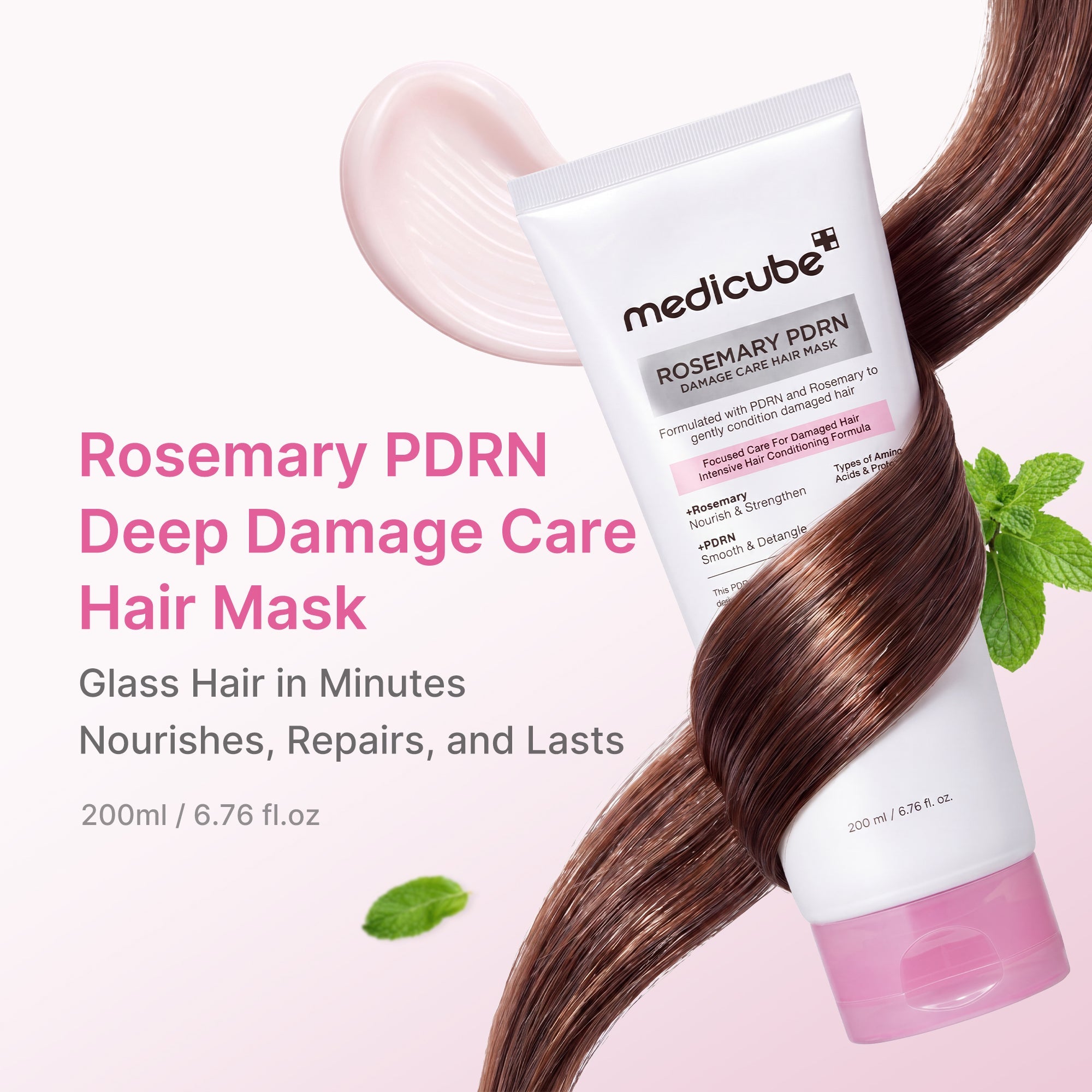Rosemary PDRN Damage Care Hair Mask - Your counter deserves this.