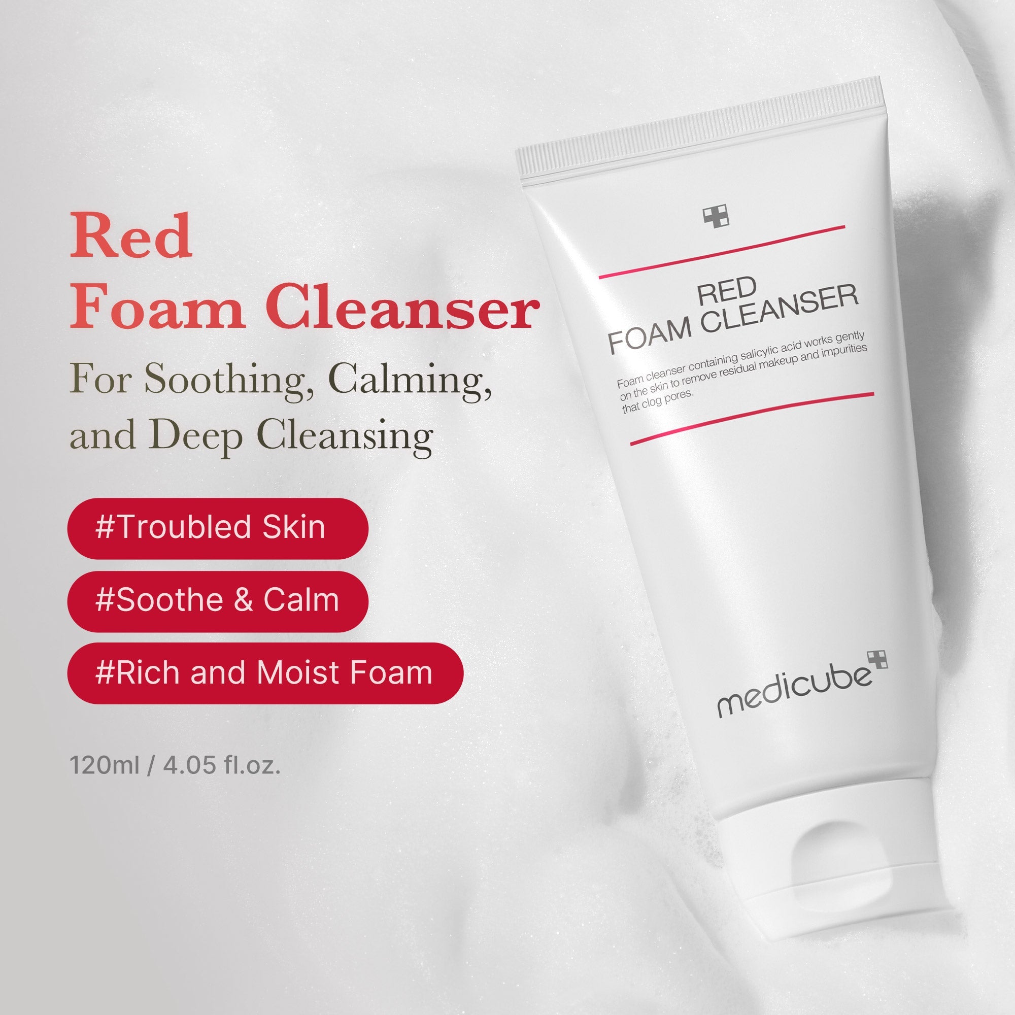 Red Foam Cleanser - For your skincare shortlist.