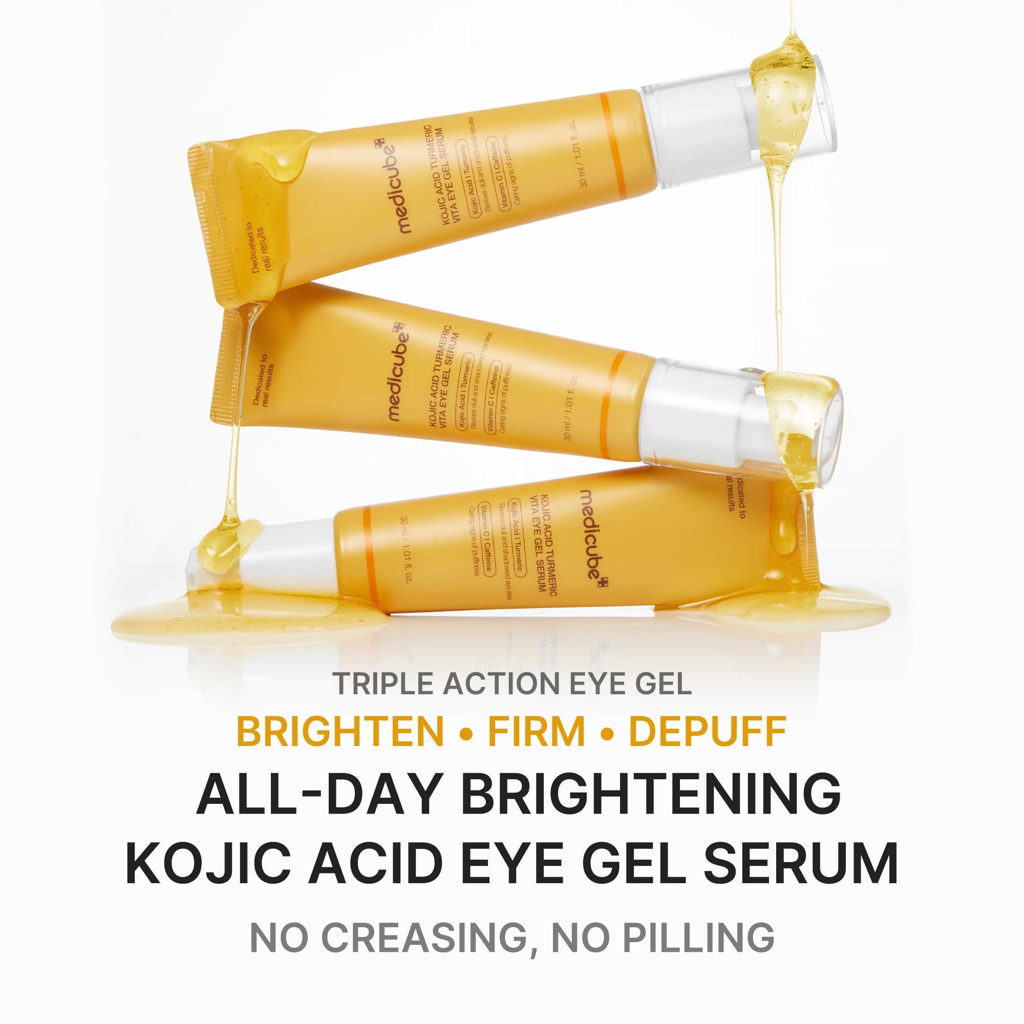 Kojic Acid Turmeric Eye Gel Serum - Bring care into the picture.
