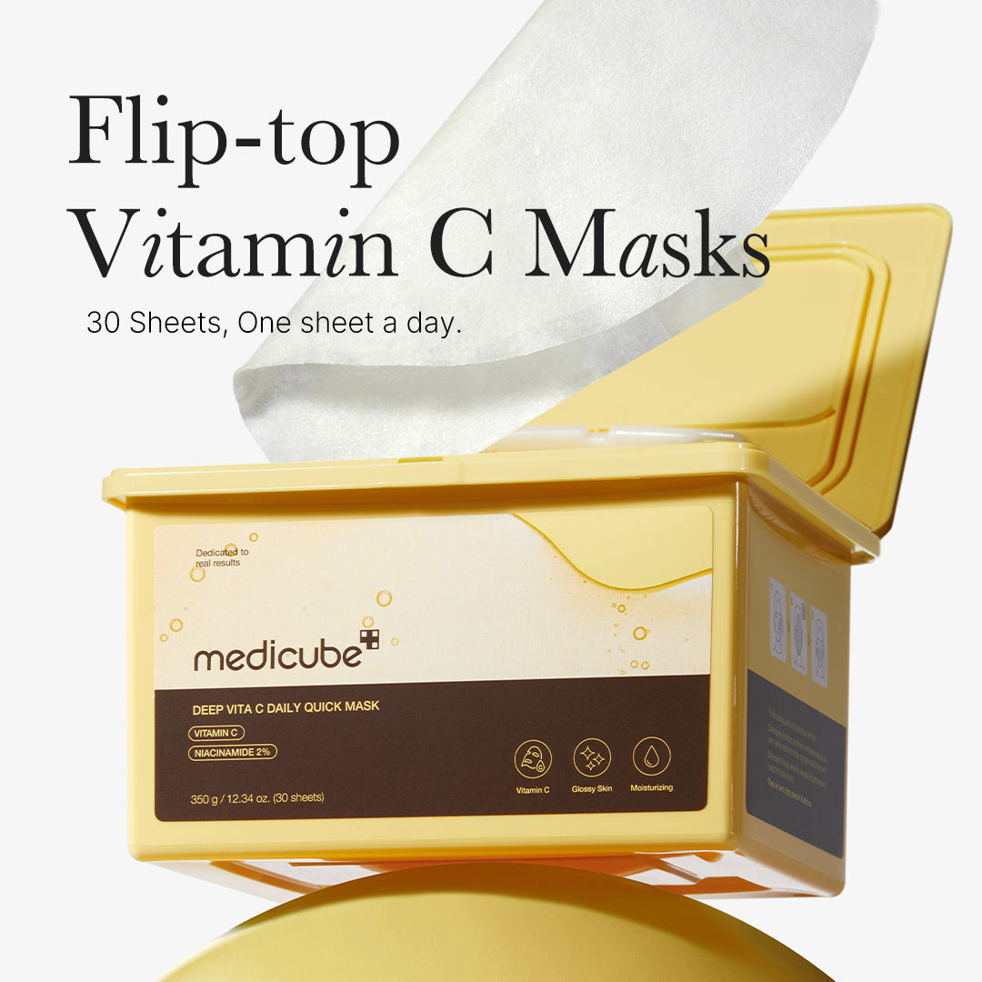 Deep Vita C Daily Quick Masks - A fresh face for skincare.