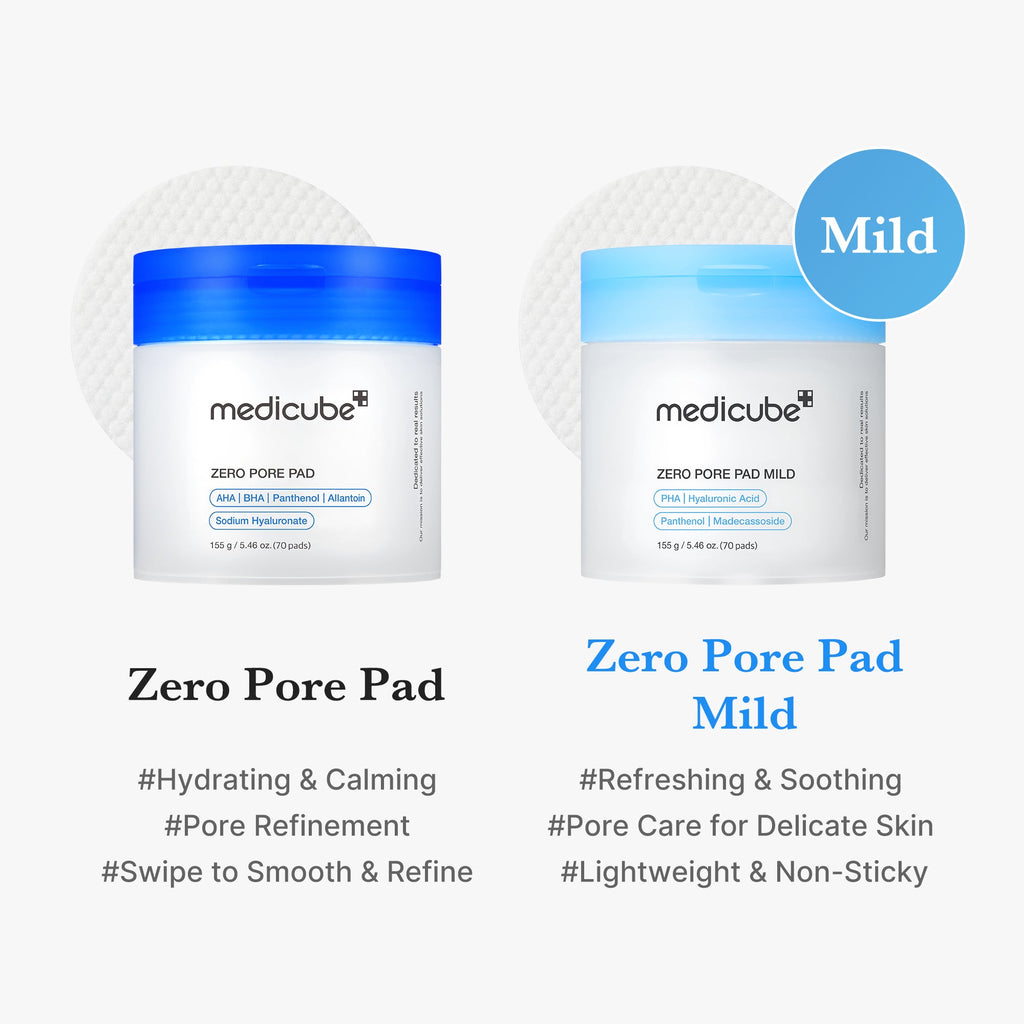 Zero Pore Madecassoside Pads (Mild) - Your next Medicube chapter.