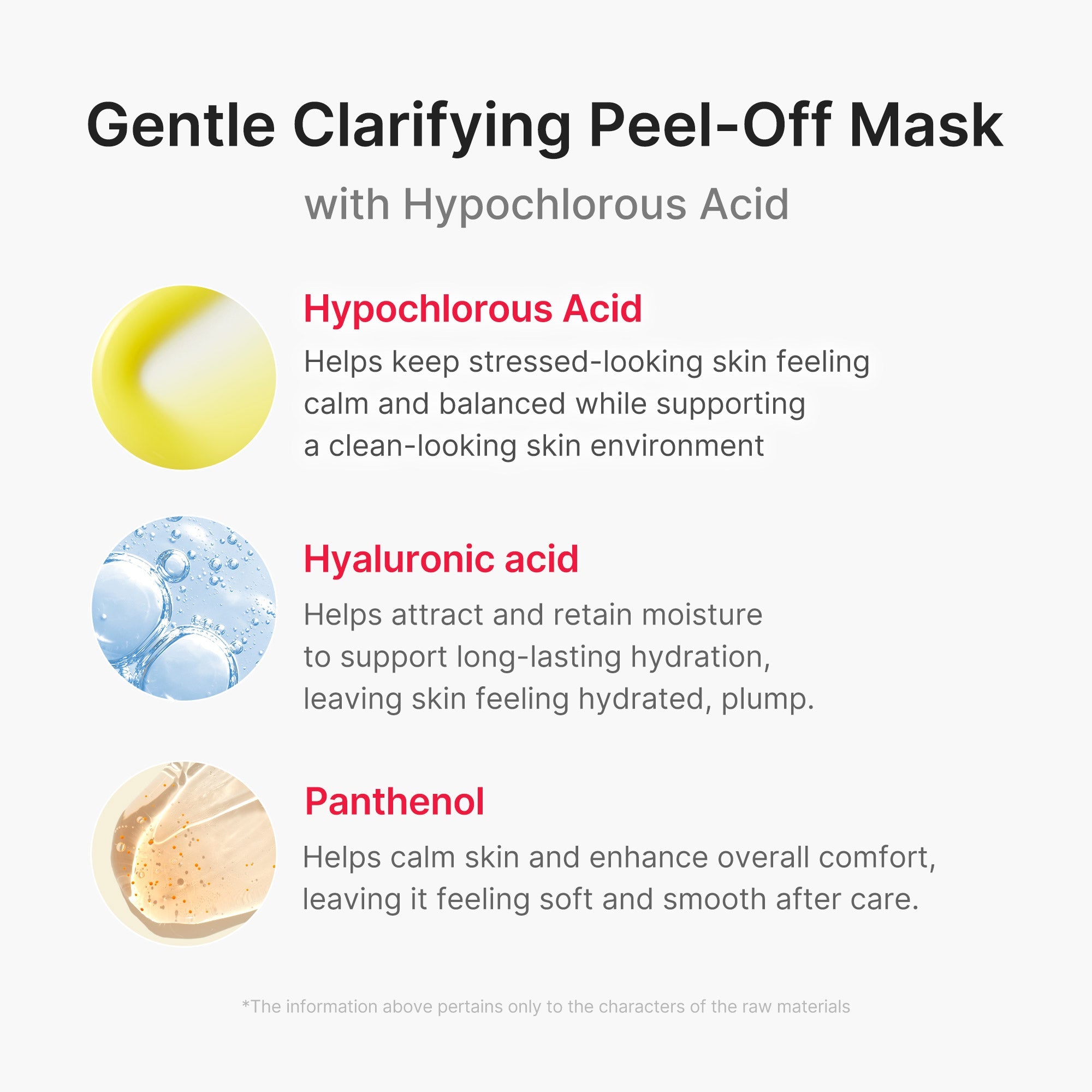 Hypochlorous Acid Peel Mask - Let your care story unfold.