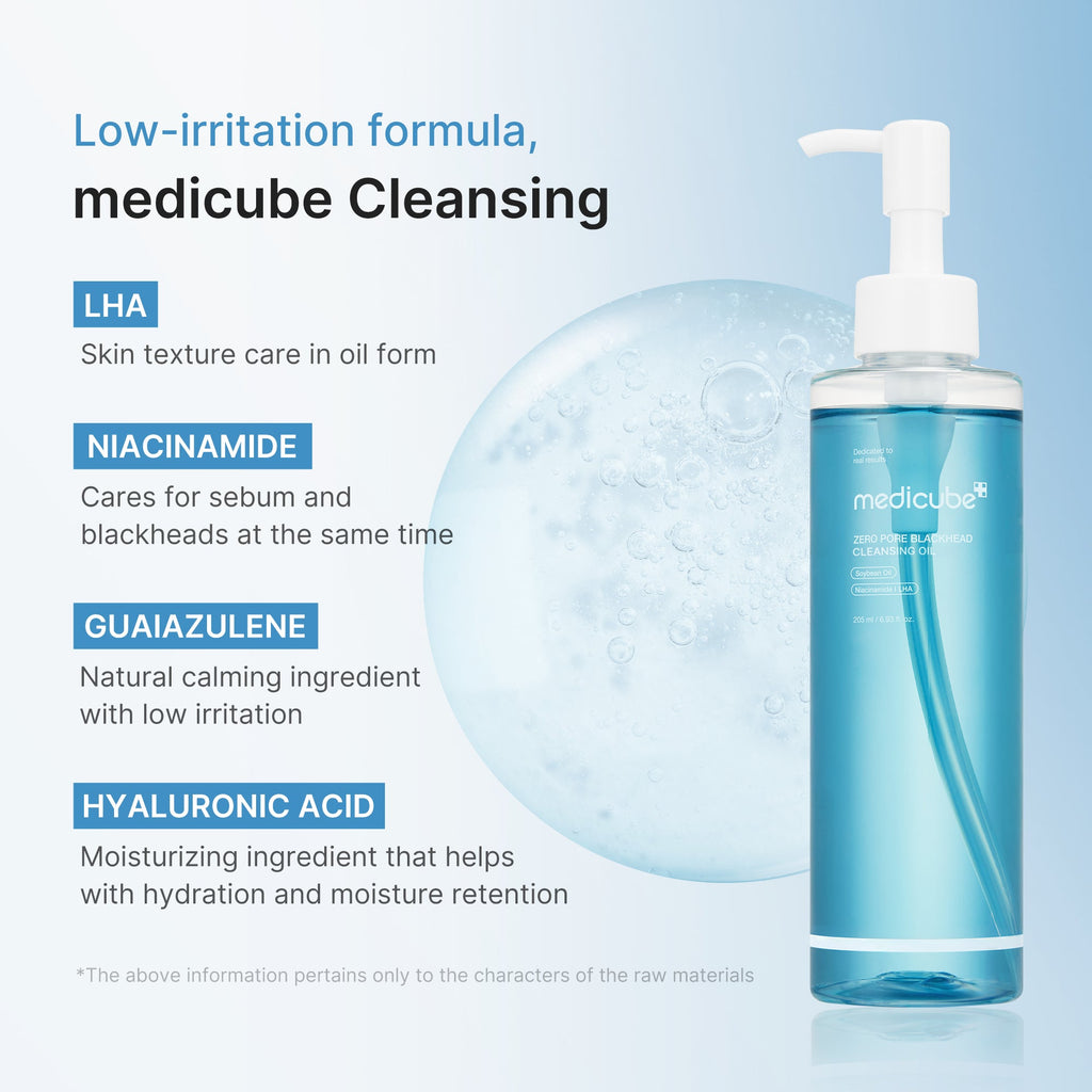 Zero Pore Blackhead Deep Cleansing Oil - Your routine has personality.