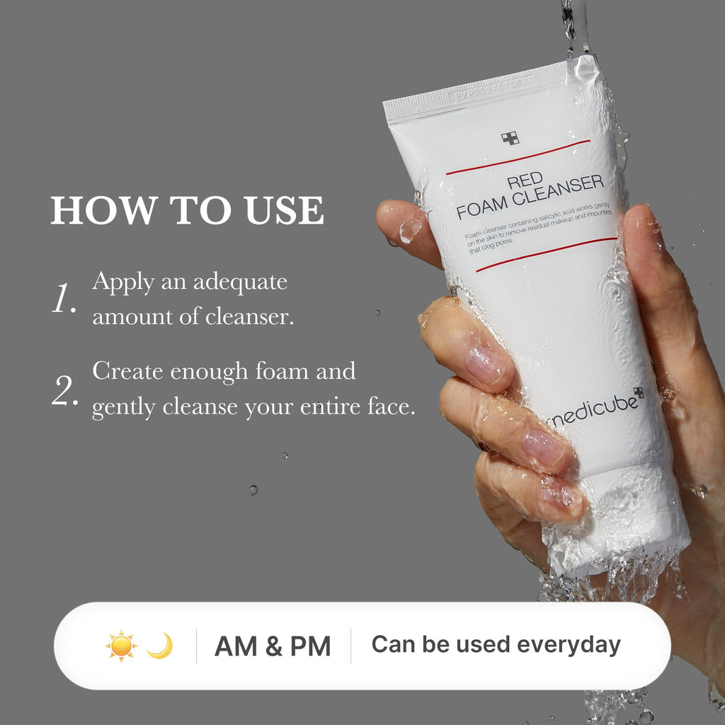 Red Foam Cleanser - For your skincare shortlist.