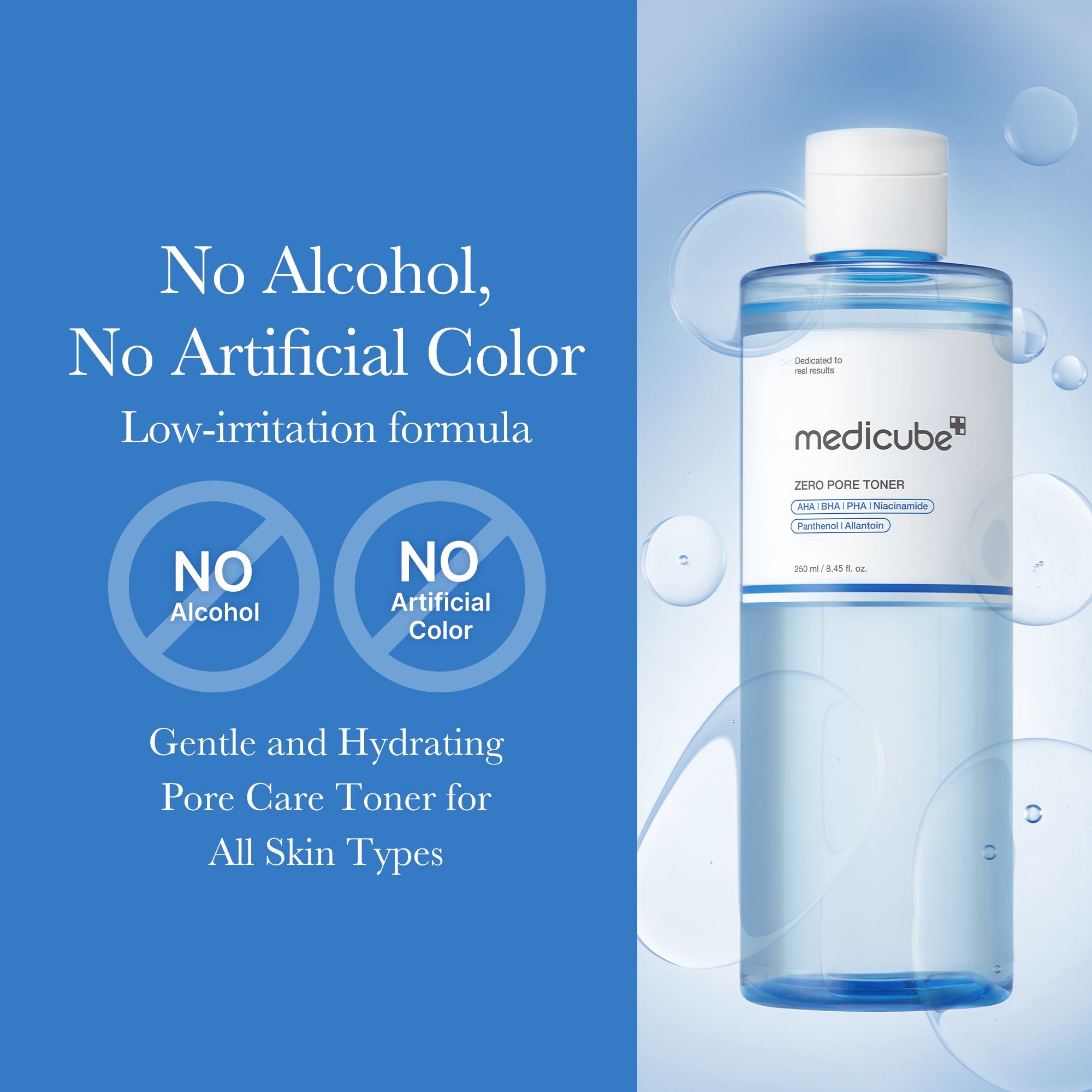 Zero Pore Toner - Meet the care behind beauty.