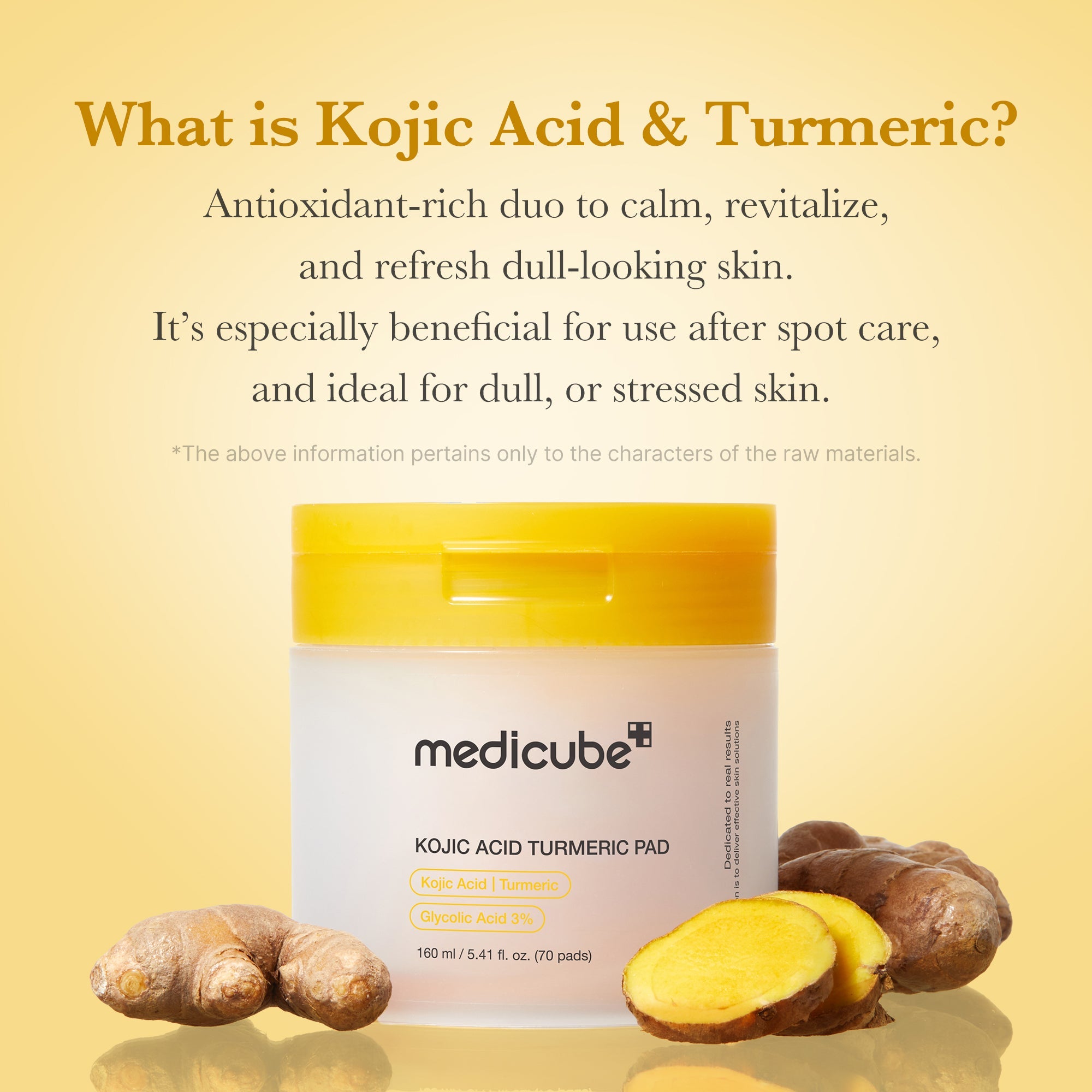 Kojic Acid Turmeric Toner Pad - The thoughtful side of beauty.