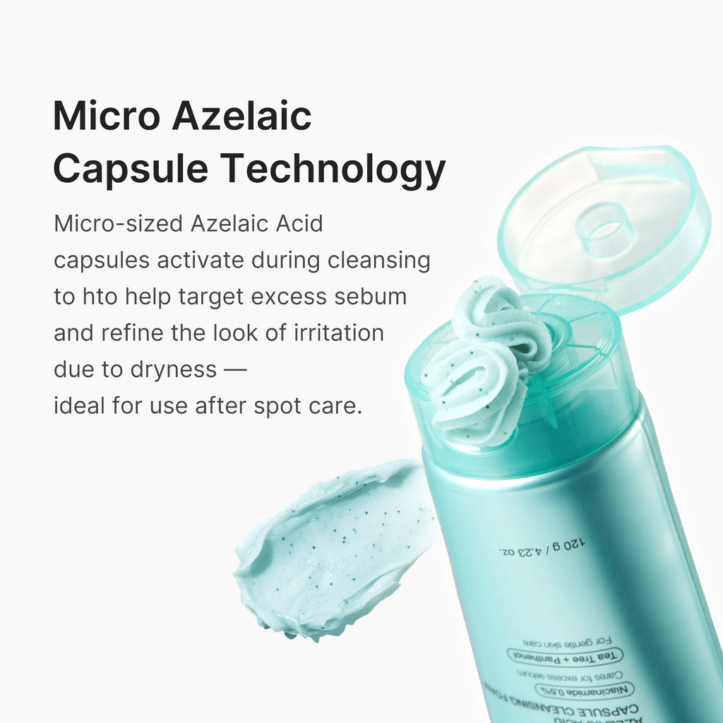 Azelaic Acid Capsule Foam Cleanser - This evening is yours.