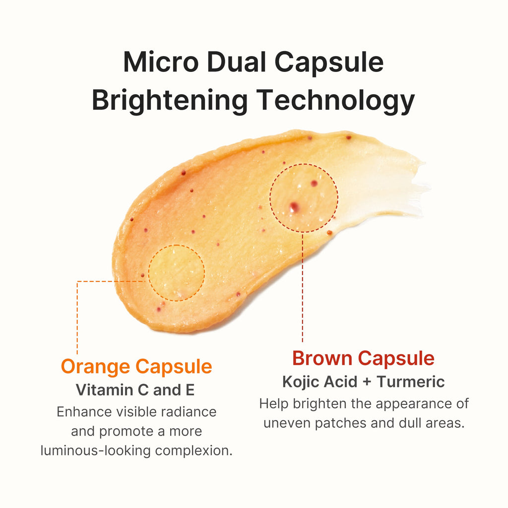 Kojic Acid Turmeric Vita Capsule Foam Cleanser - Let the weekend be yours.