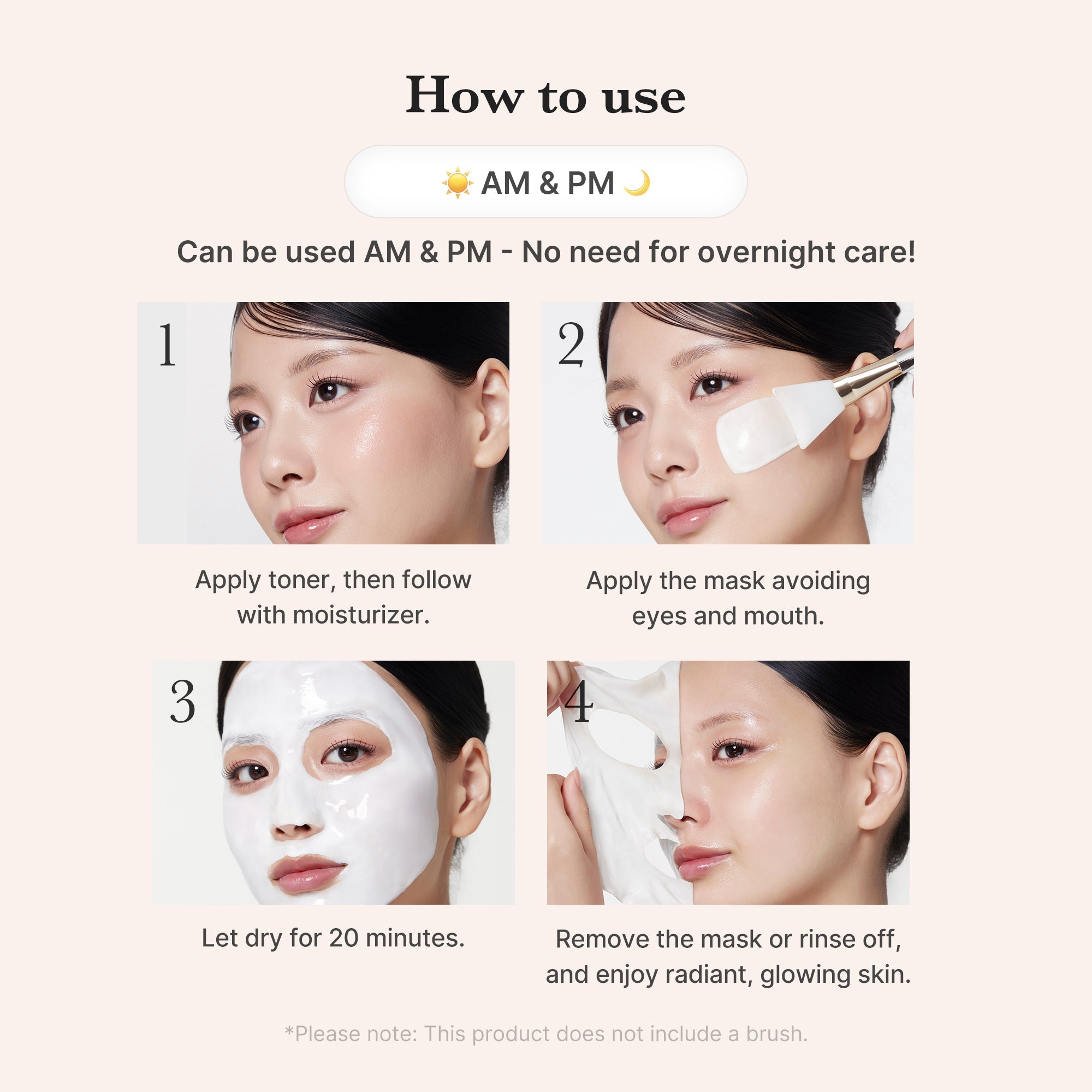 Collagen Milky Glow Daytime Wrapping Mask - Give skincare room to breathe.