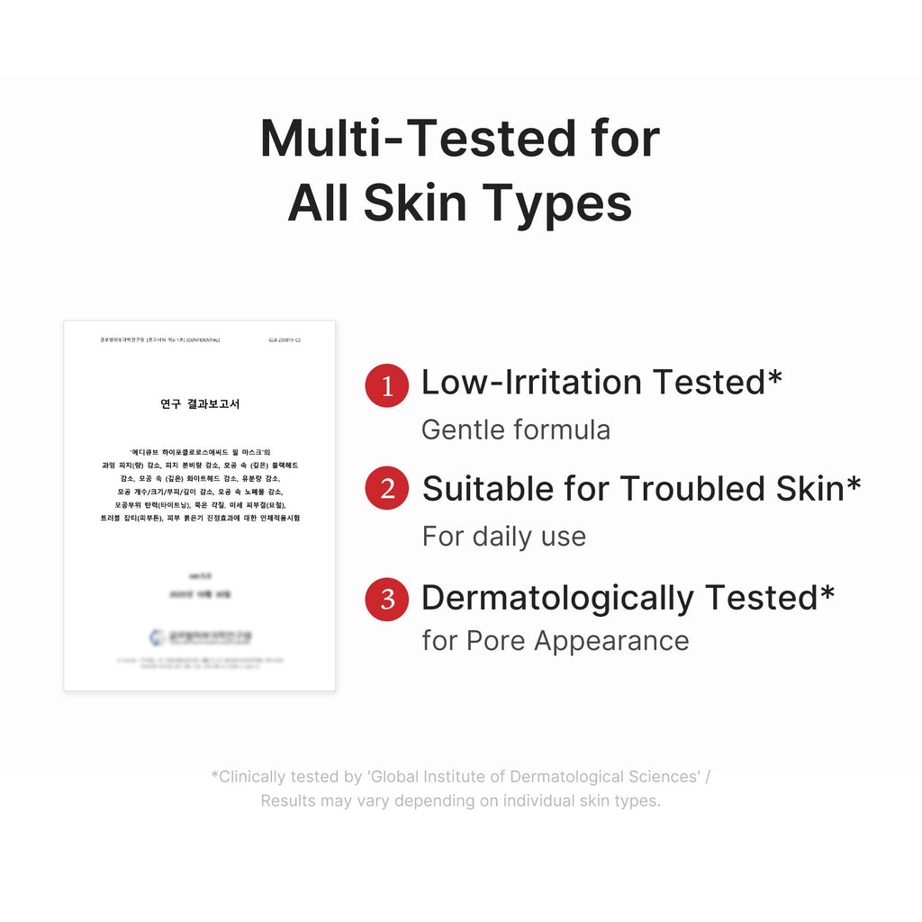 Hypochlorous Acid Peel Mask - Let your care story unfold.