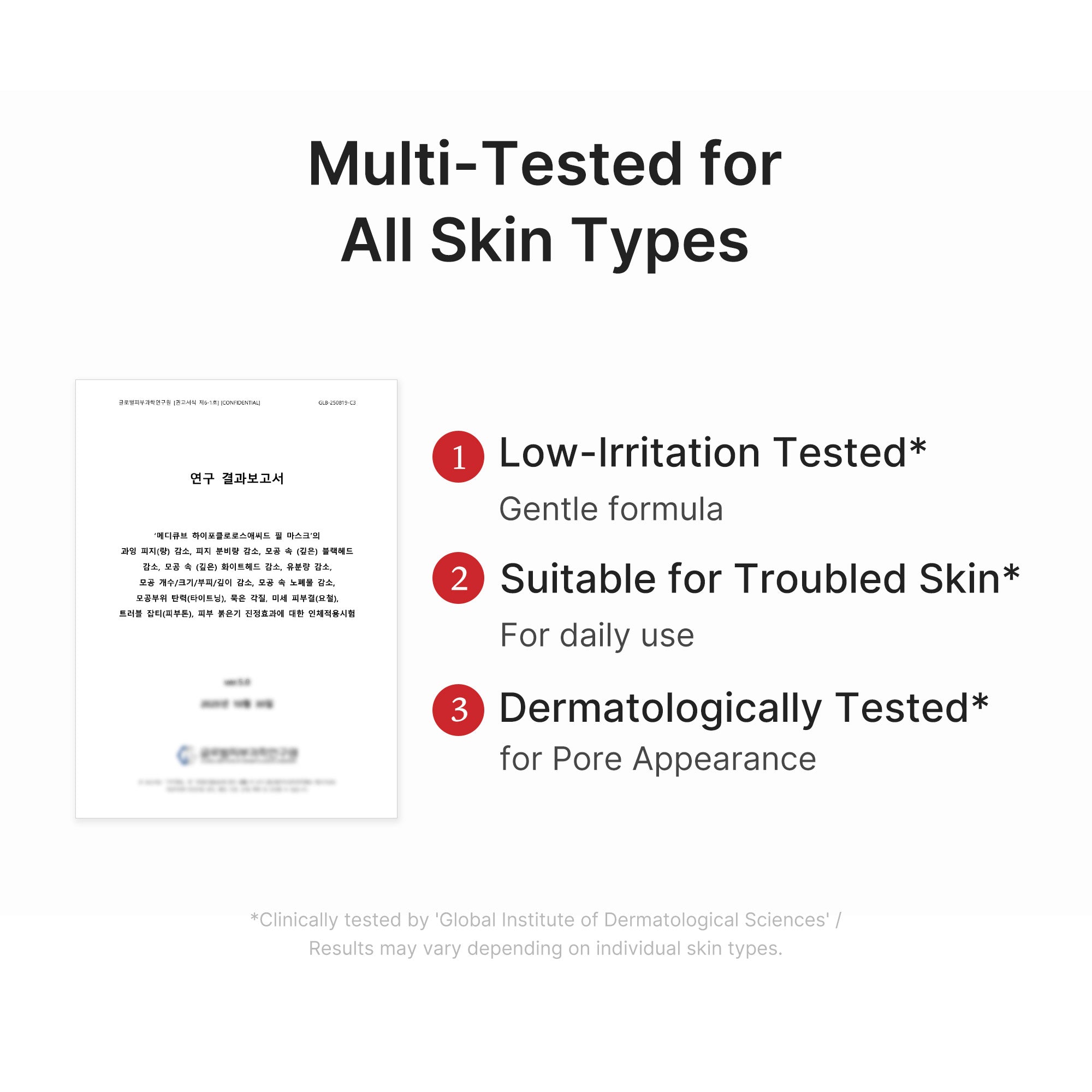 Hypochlorous Acid Peel Mask - Let your care story unfold.