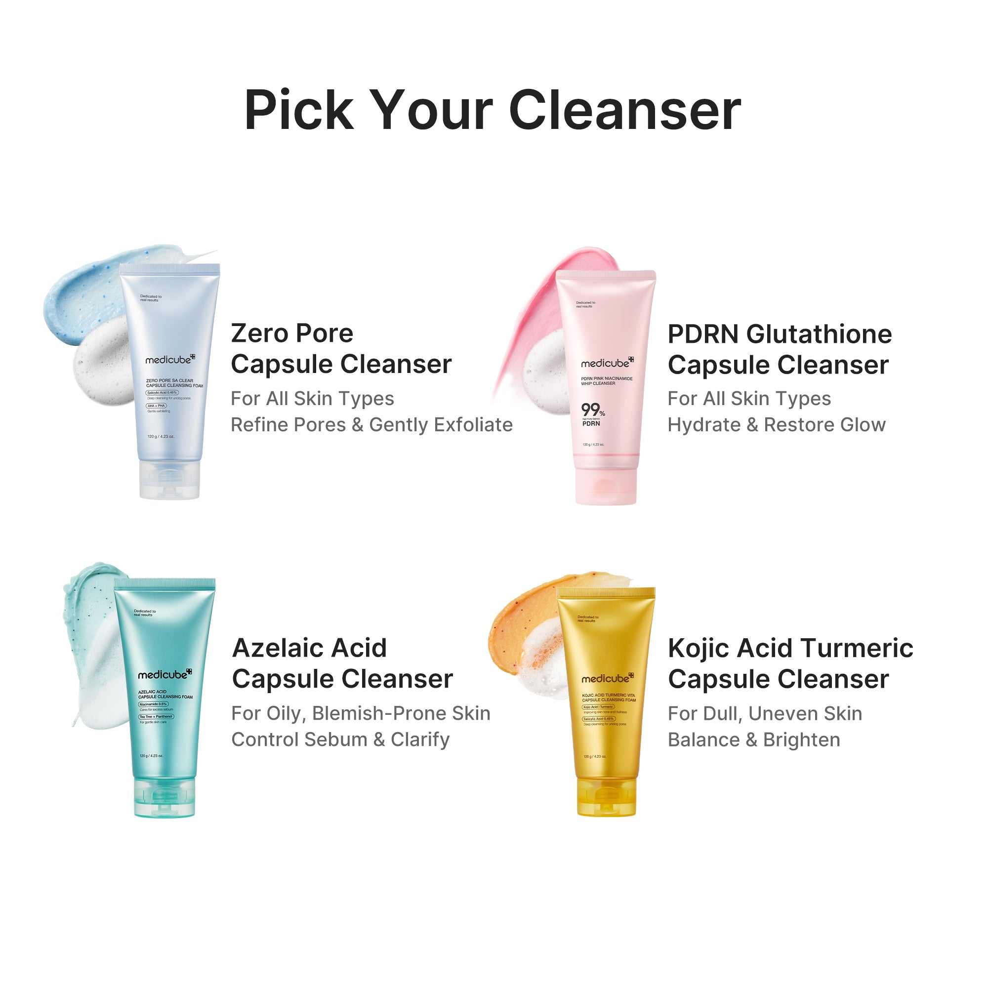 Kojic Acid Turmeric Vita Capsule Foam Cleanser - Let the weekend be yours.