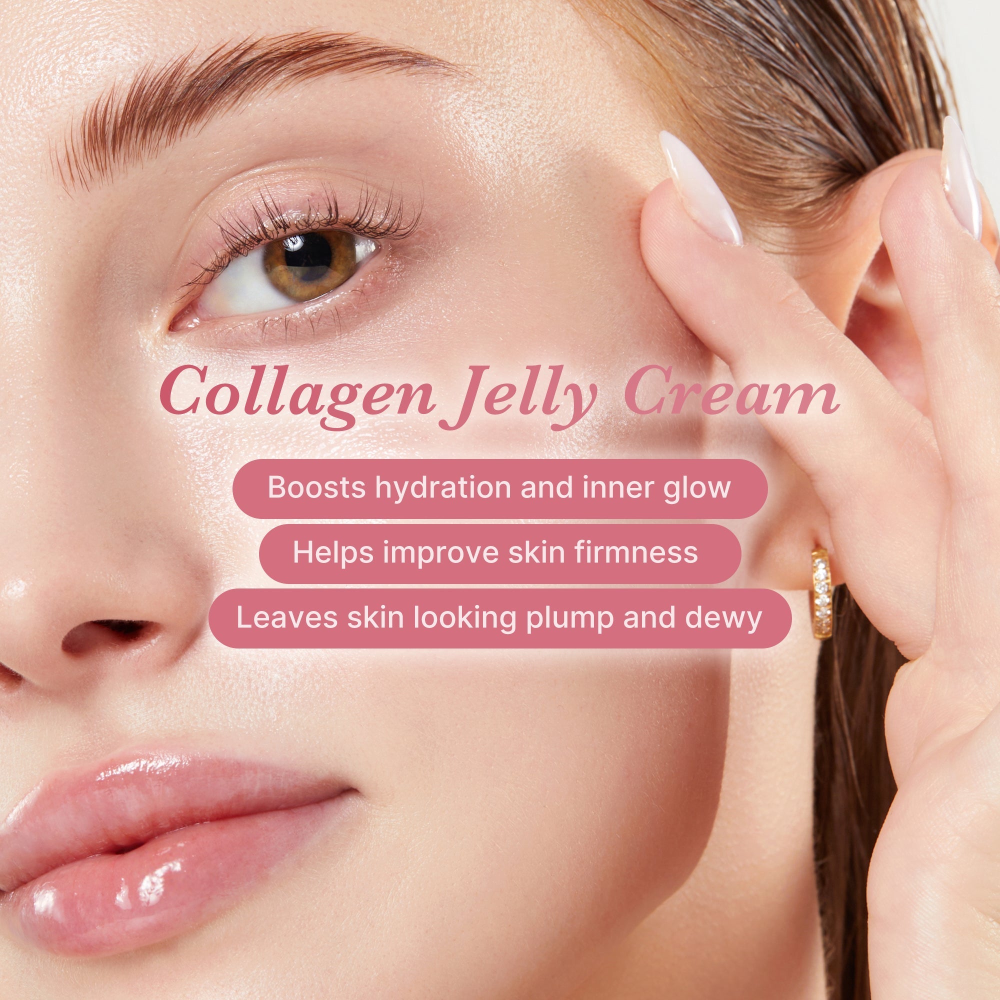 Collagen Niacinamide Jelly Cream - Stay home. Care for you.