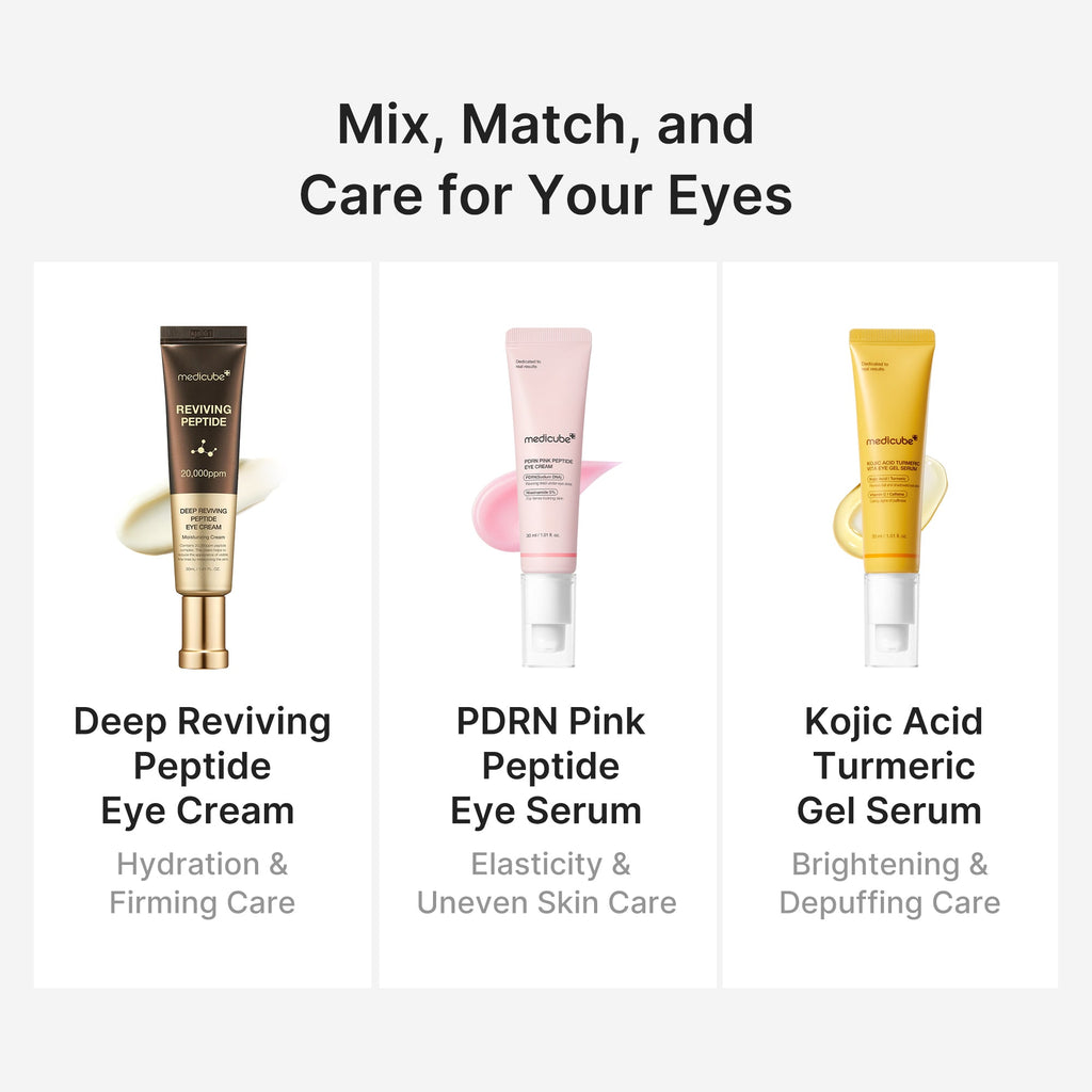 Kojic Acid Turmeric Eye Gel Serum - Bring care into the picture.
