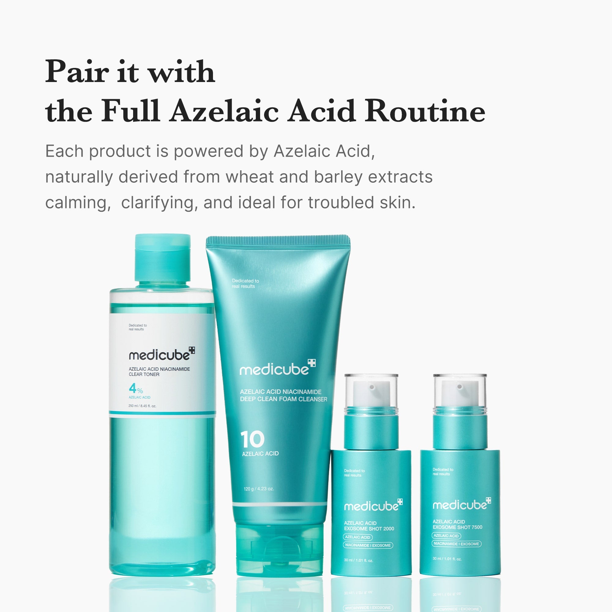 Azelaic Acid Niacinamide Clarifying Toner - From shower to self-care.