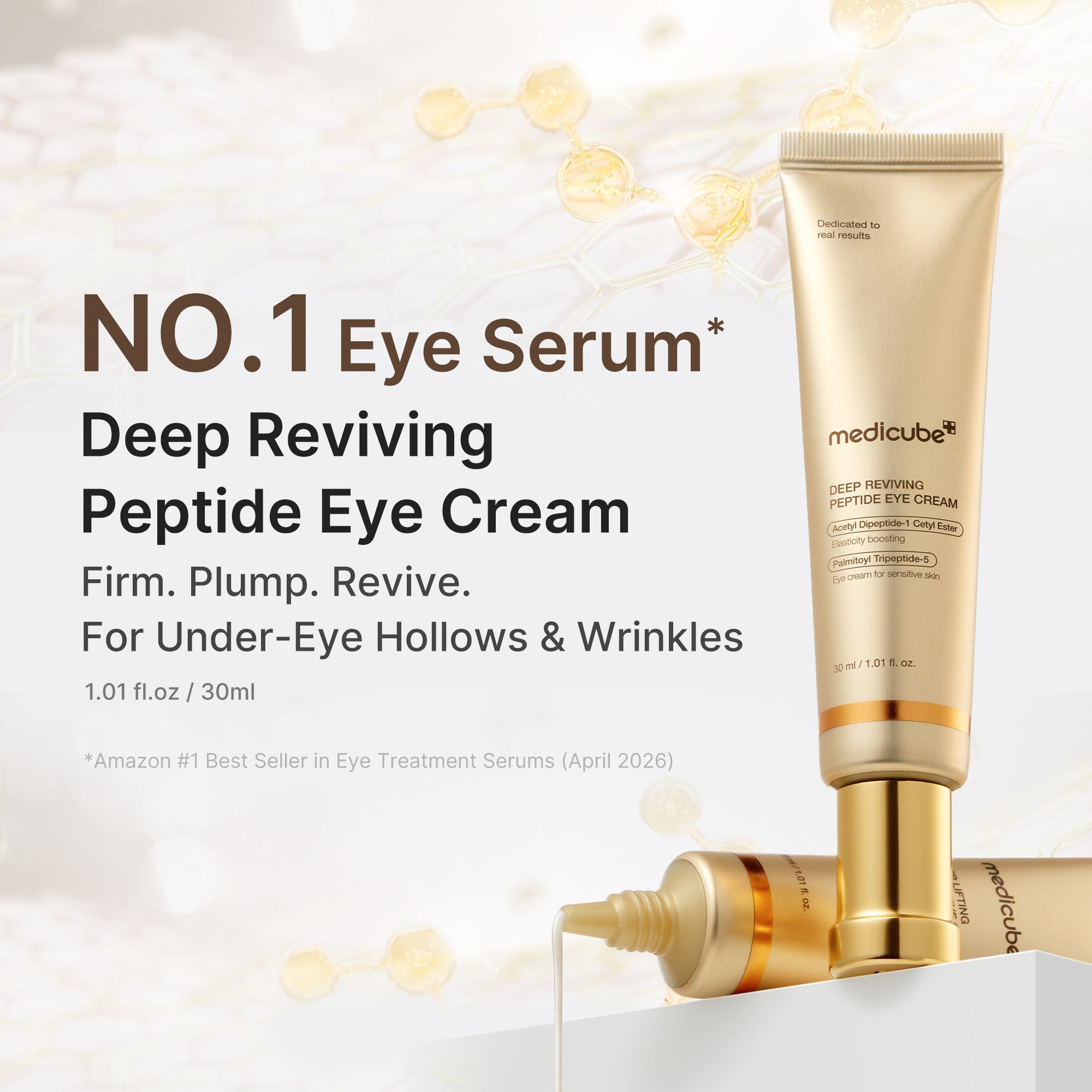 Deep Reviving Peptide Eye Cream - No two skin stories alike.