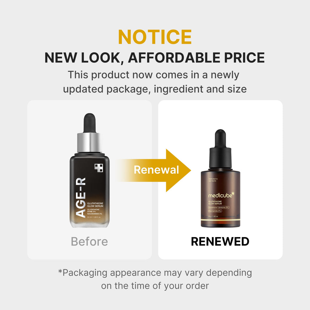 AGE-R Glutathione Glow Serum - Bring your own beauty energy.