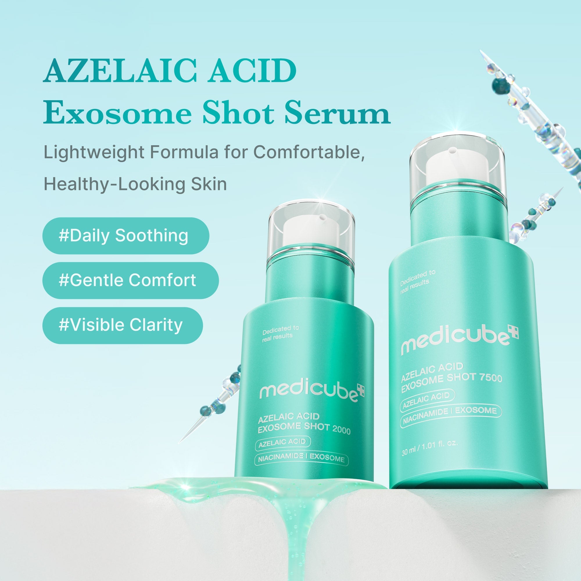 Azelaic Acid Exosome Shot - Put your ritual on display.
