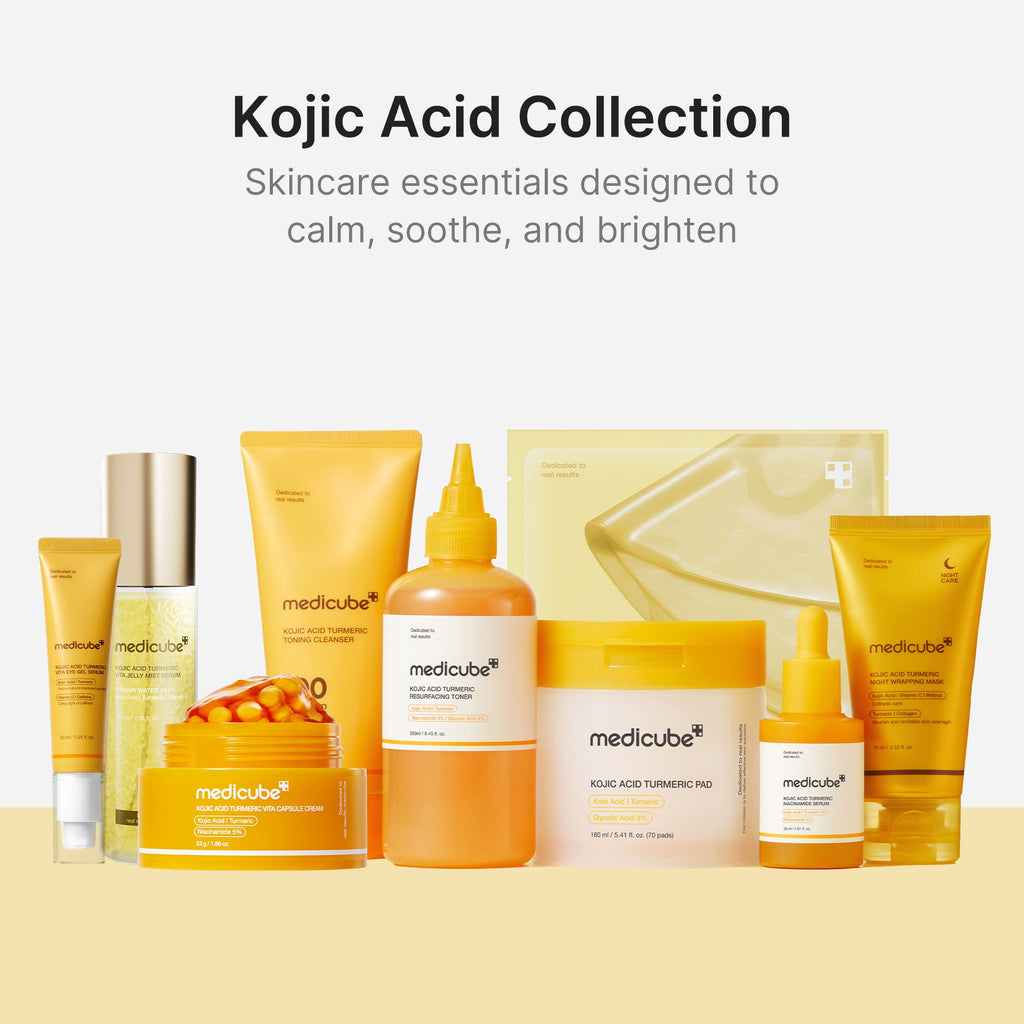 Kojic Acid Turmeric Overnight Wrapping Mask - A little more Medicube.