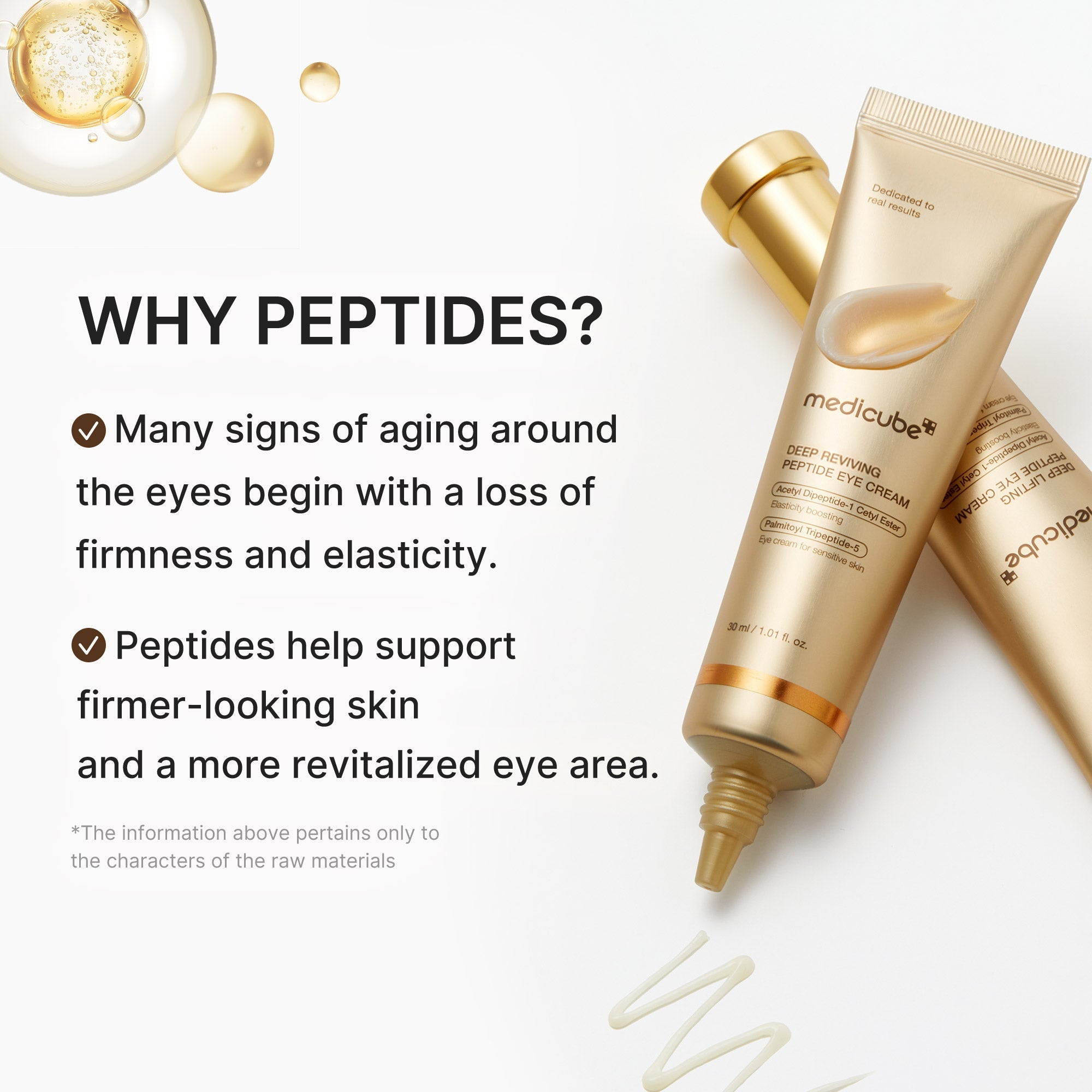 Deep Reviving Peptide Eye Cream - No two skin stories alike.