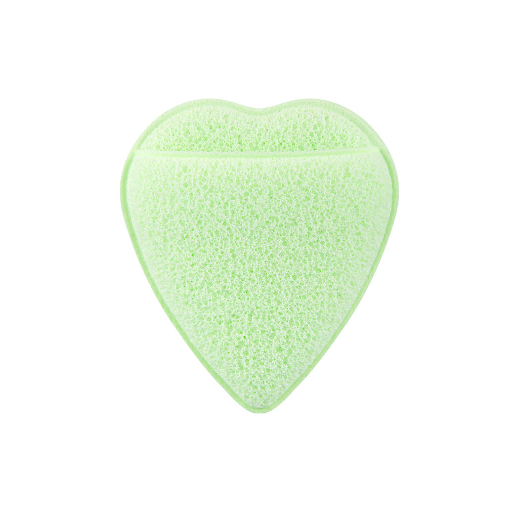 Clover Heart Facial Sponge - Find your skin care spark.