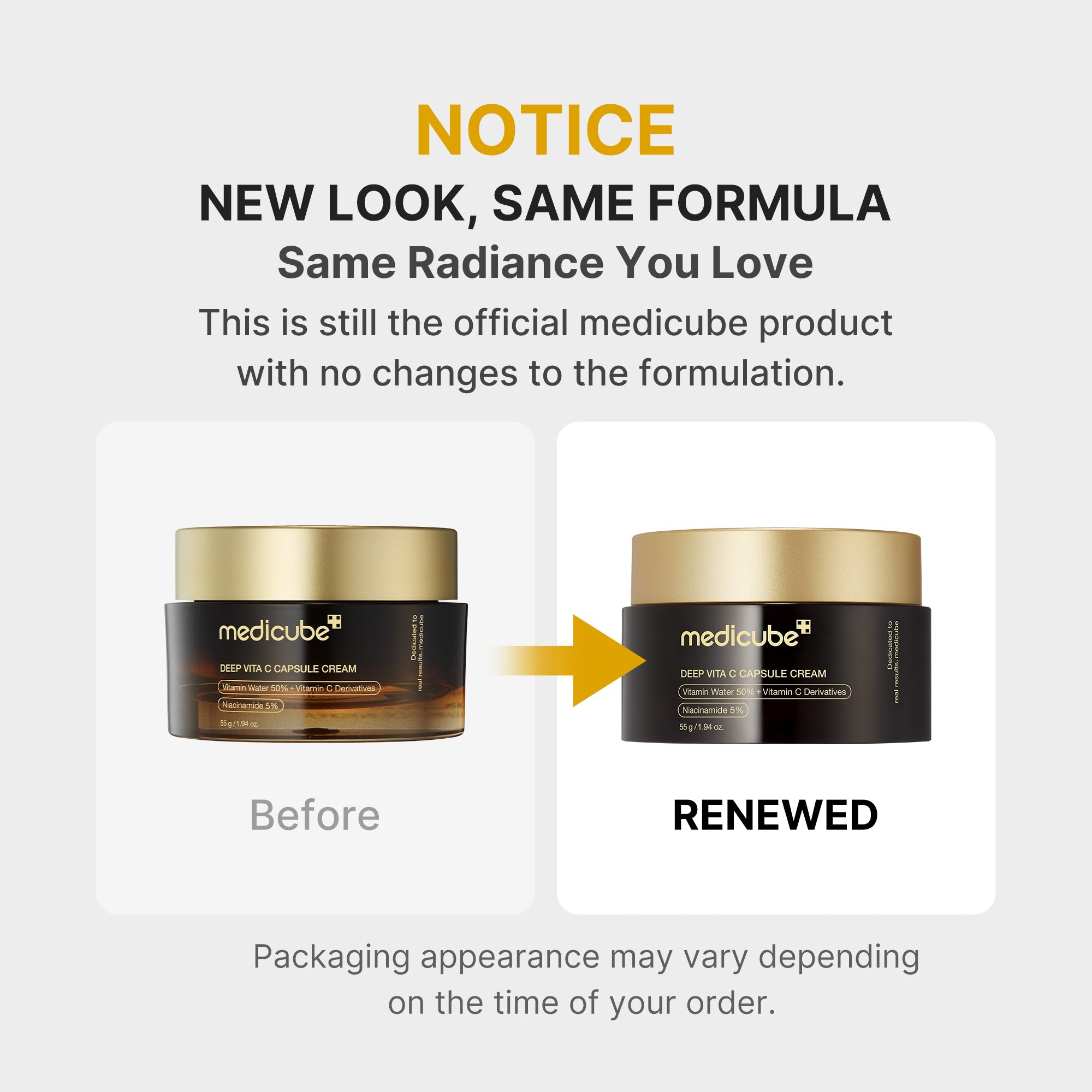Deep Vita C Capsule Cream - A fresh addition to beauty.
