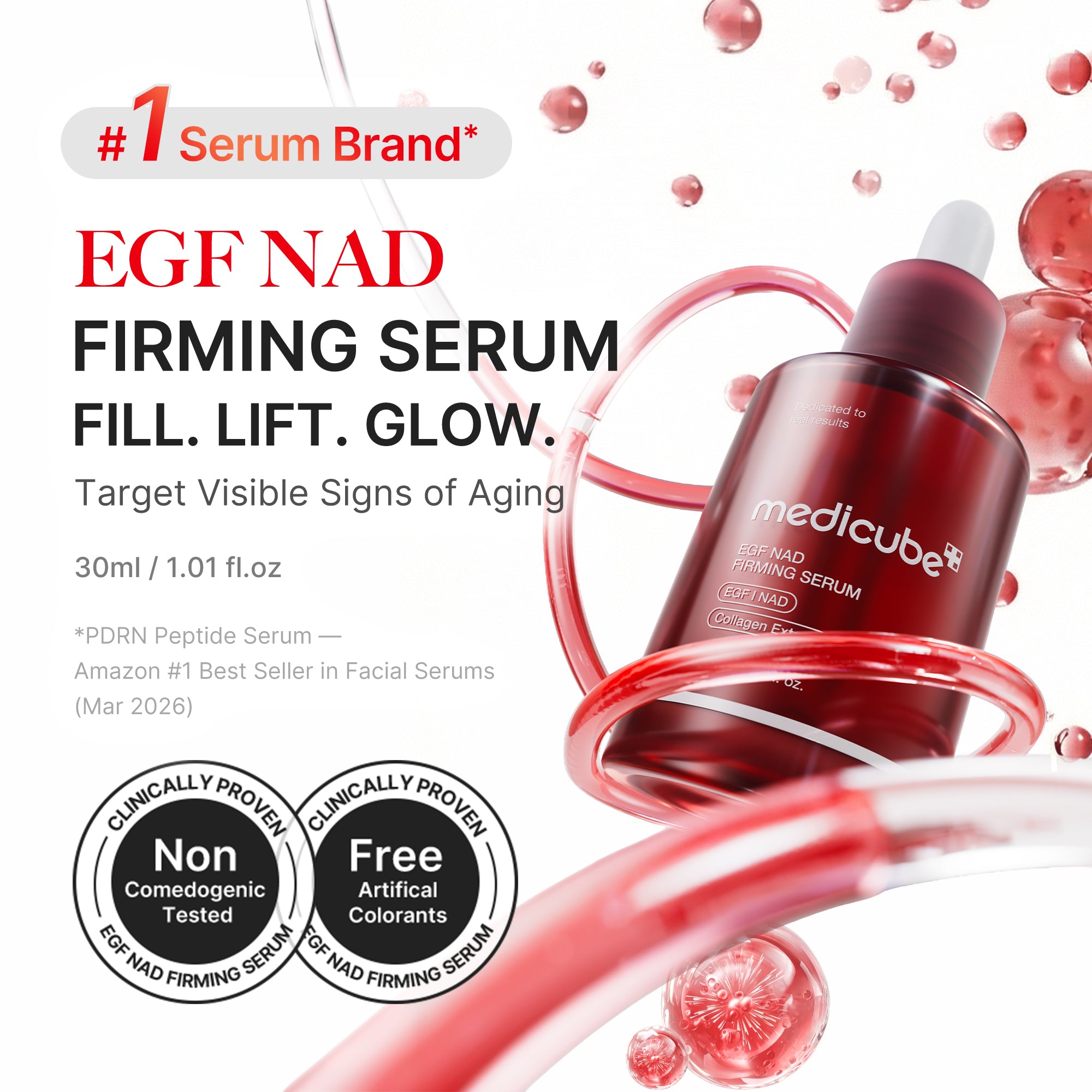 EGF NAD+ Firming Serum - Begin with yourself in mind.