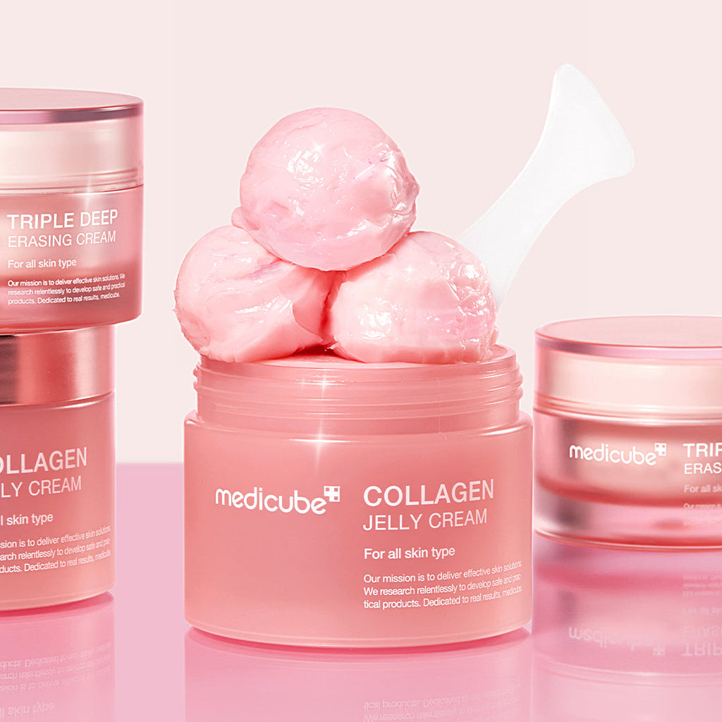Collagen Swirl Duo - A moment before makeup.