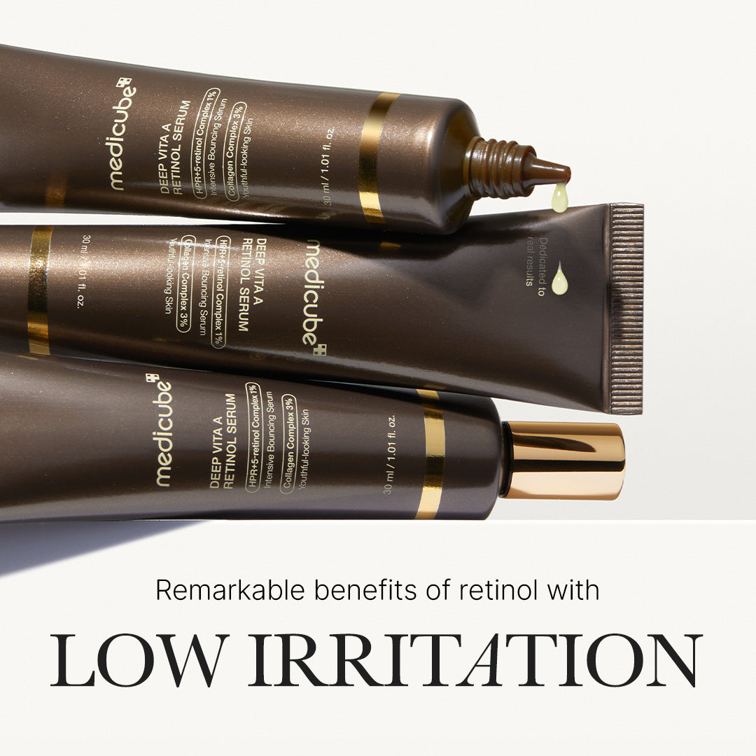 Deep Reviving Bakuchiol Retinol Serum - Keep Medicube in the picture.