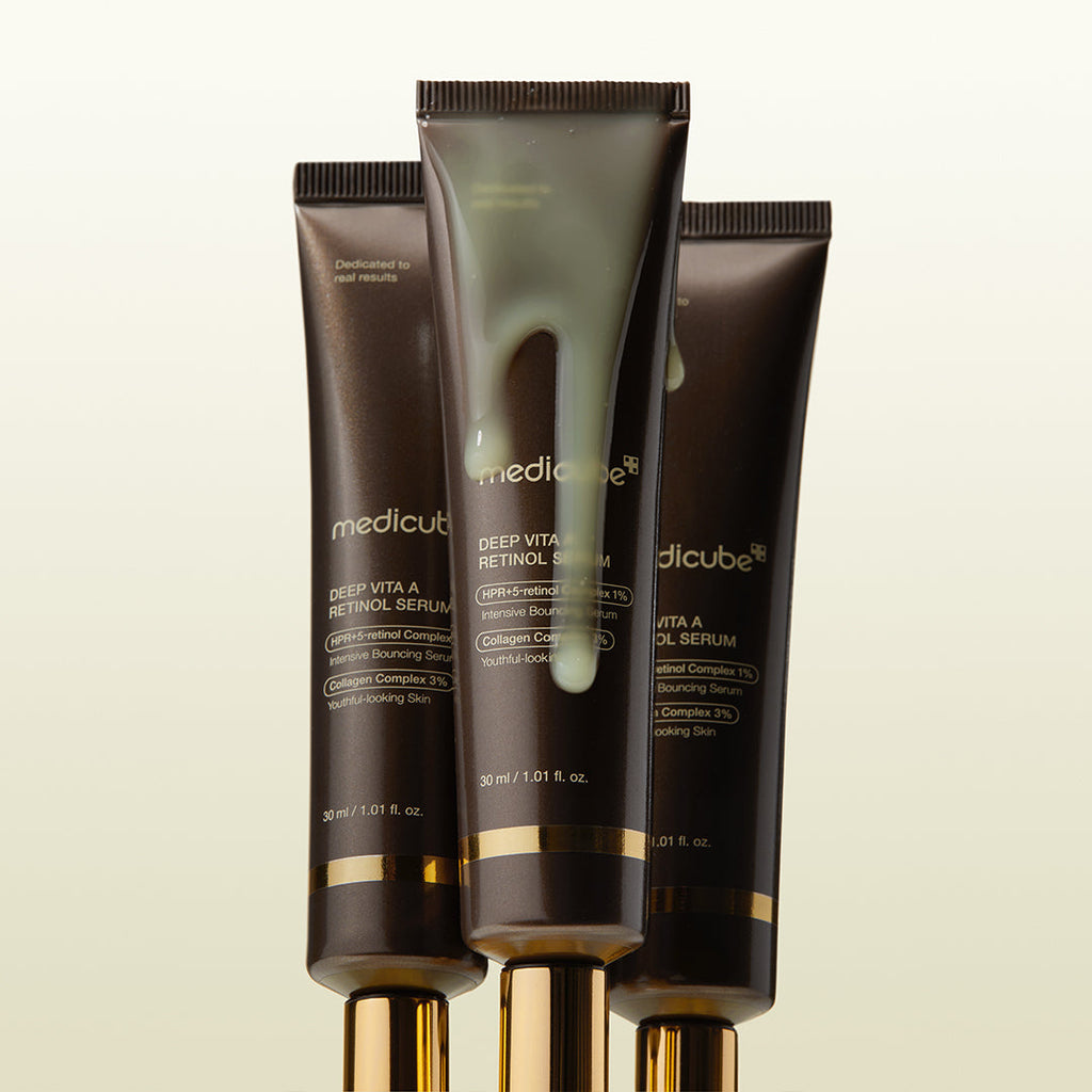 Deep Reviving Bakuchiol Retinol Serum - Keep Medicube in the picture.