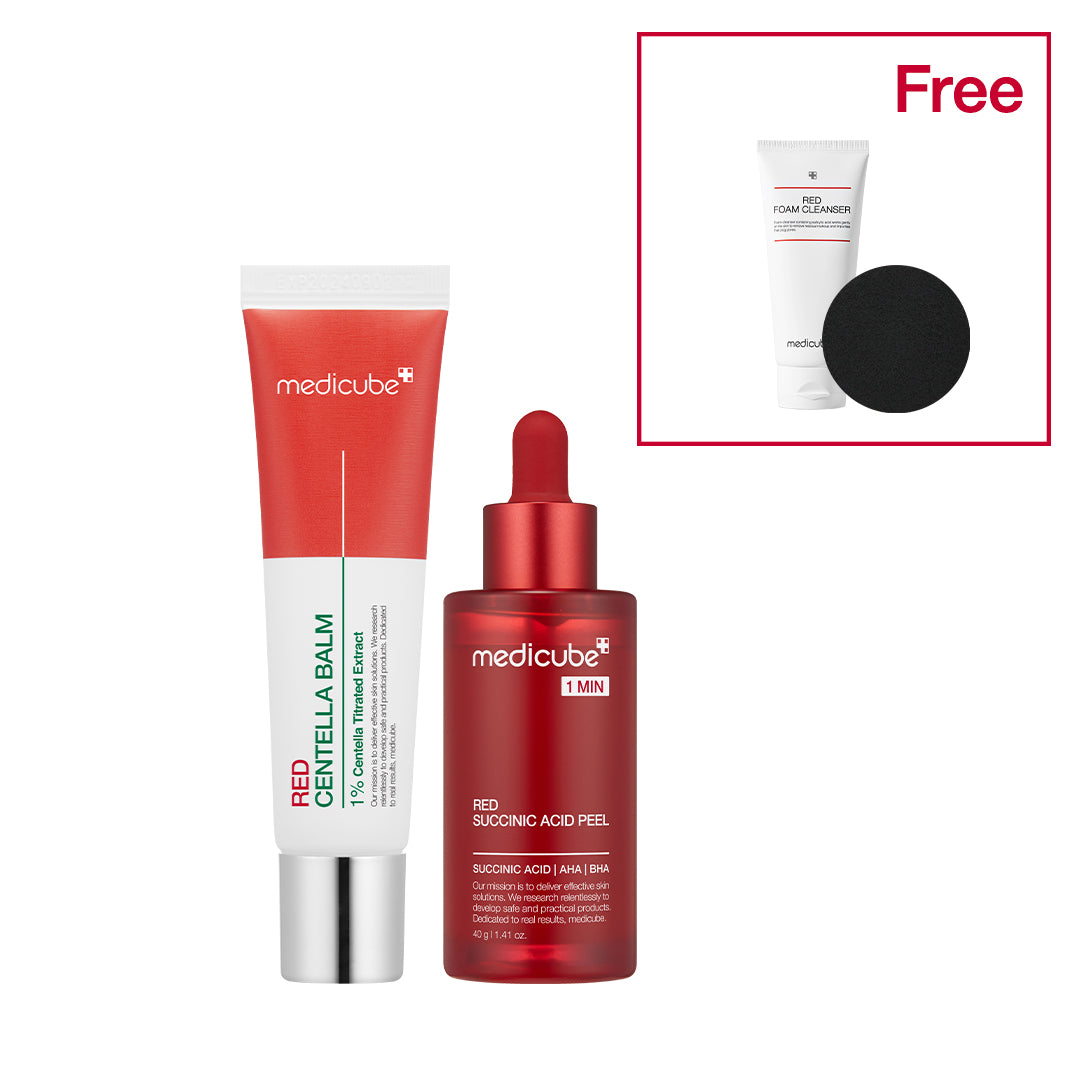 21% Red Succinic Acid Cleansing Booster Serum - Saturday looks like self-care.