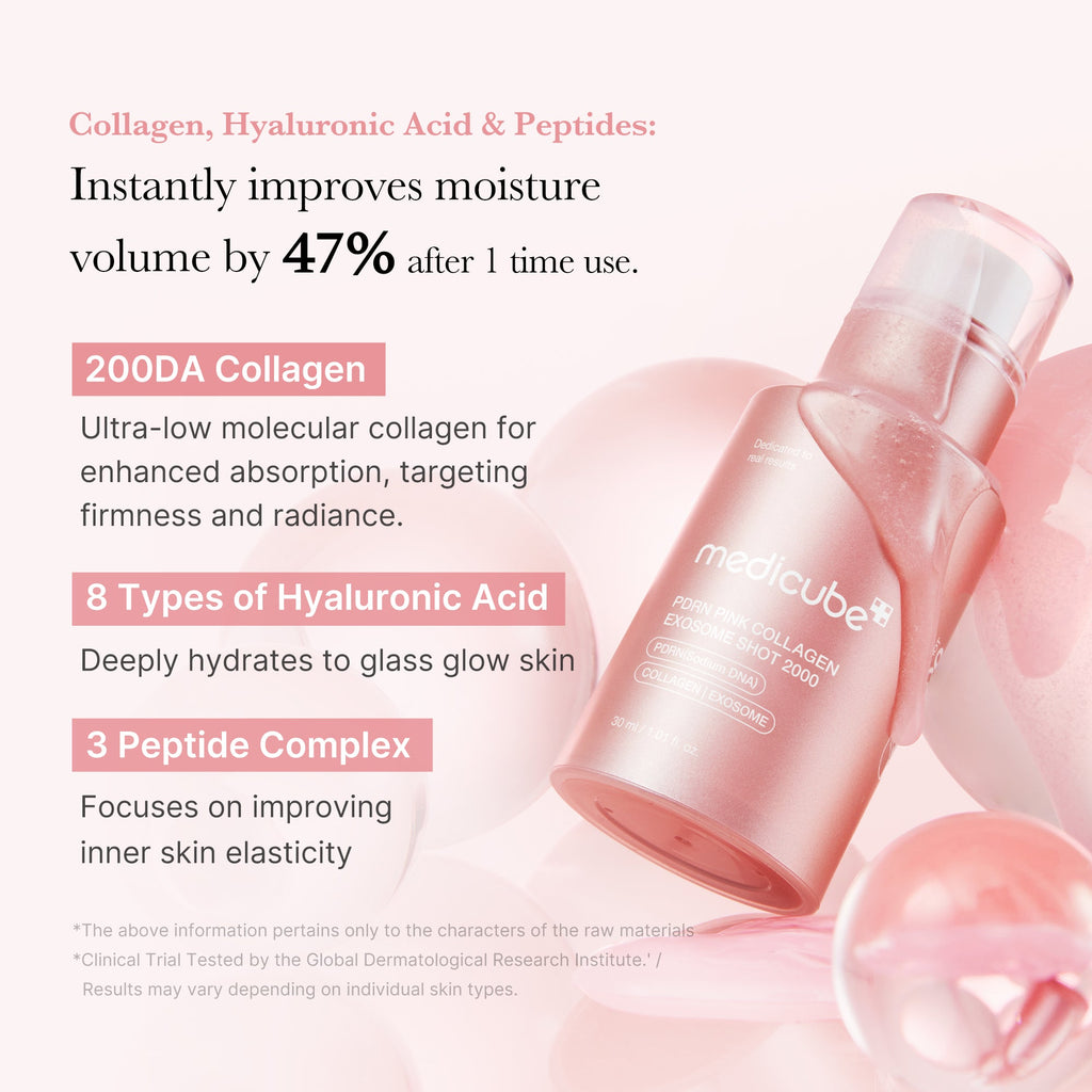 PDRN Pink Collagen Exosome Shot - Care with self-respect.