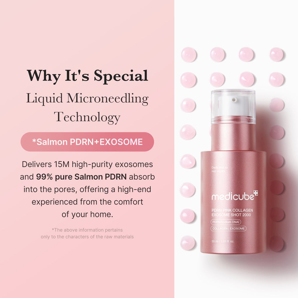 PDRN Pink Collagen Exosome Shot - Care with self-respect.