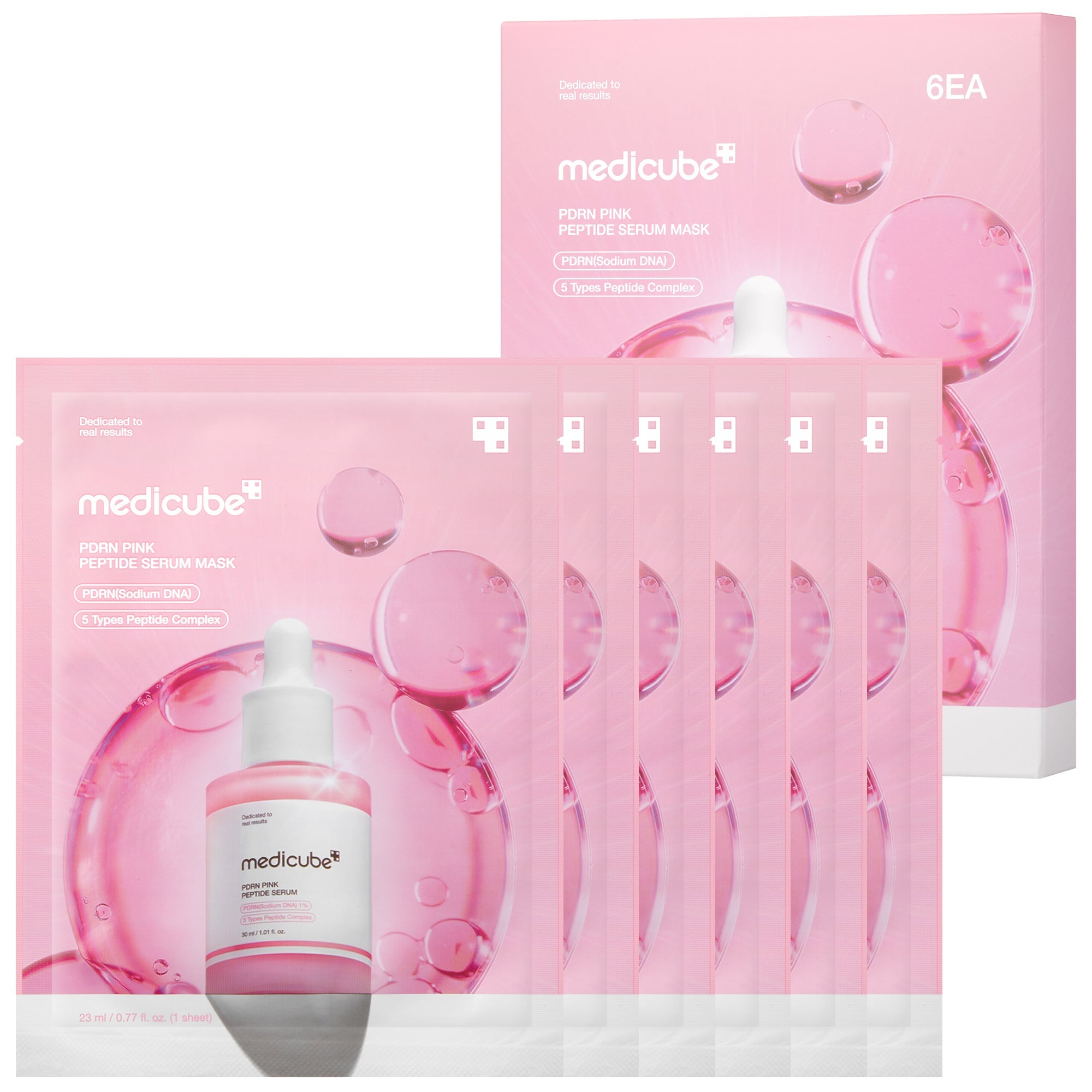 PDRN Pink Peptide Ampoule Mask - Start your own care story.