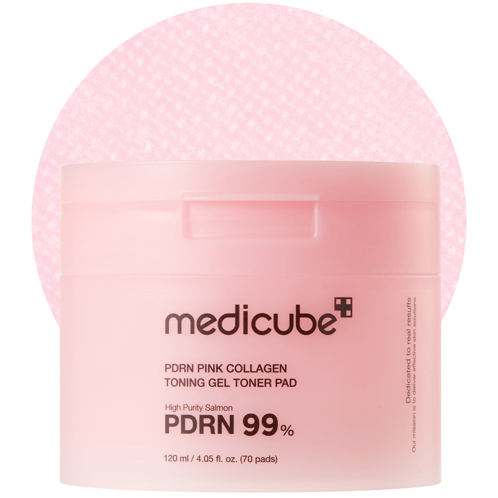 PDRN Pink Collagen Gel Toner Pad - A new look at K-beauty.