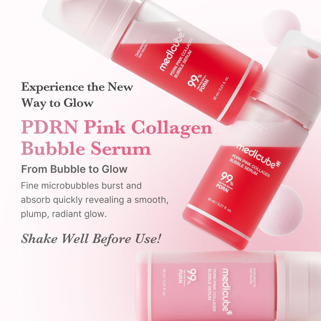 PDRN Pink Collagen Bubble Serum - Wake up to your ritual.