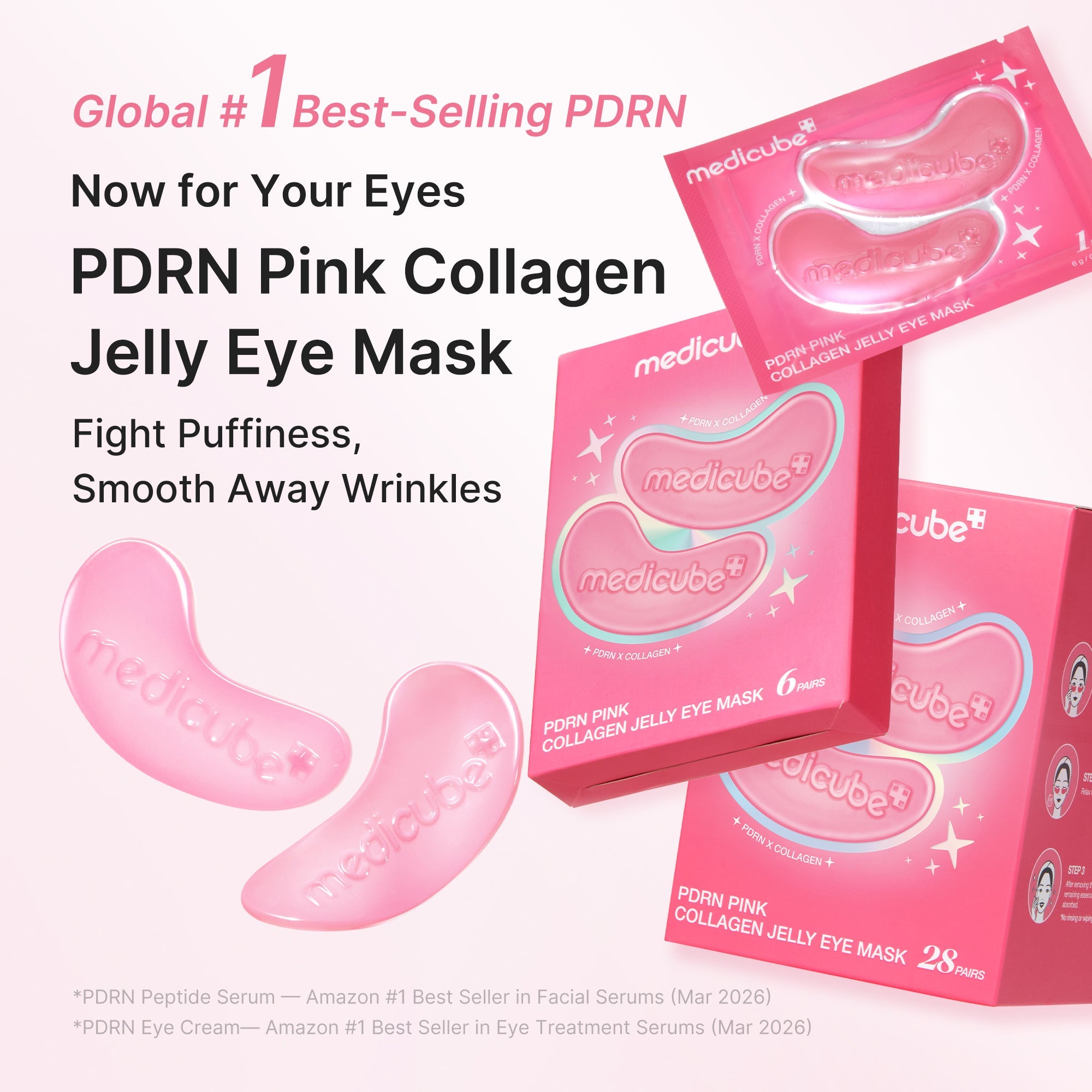 PDRN Pink Collagen Jelly Eye Mask - A new chapter in skincare.
