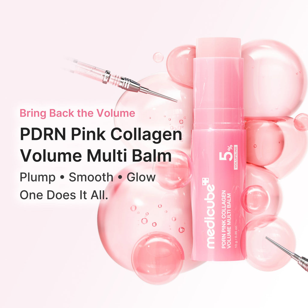PDRN Pink Collagen Volume Multi Balm - Your vanity welcomes Medicube.