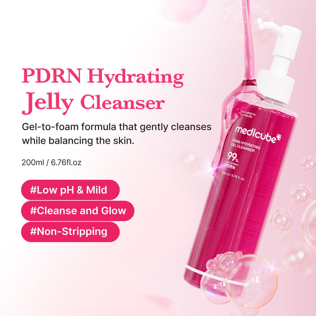 PDRN Pink Gel Cleanser - Your skin. Your signature.