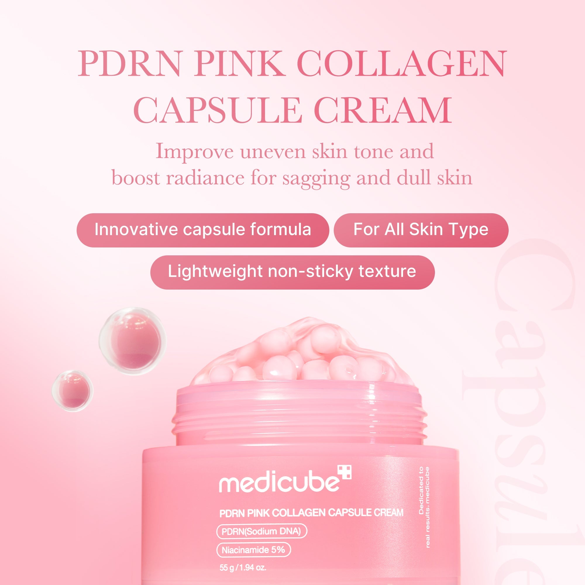 PDRN Pink Glow Home Aesthetic Full Set - Curate your care collection.