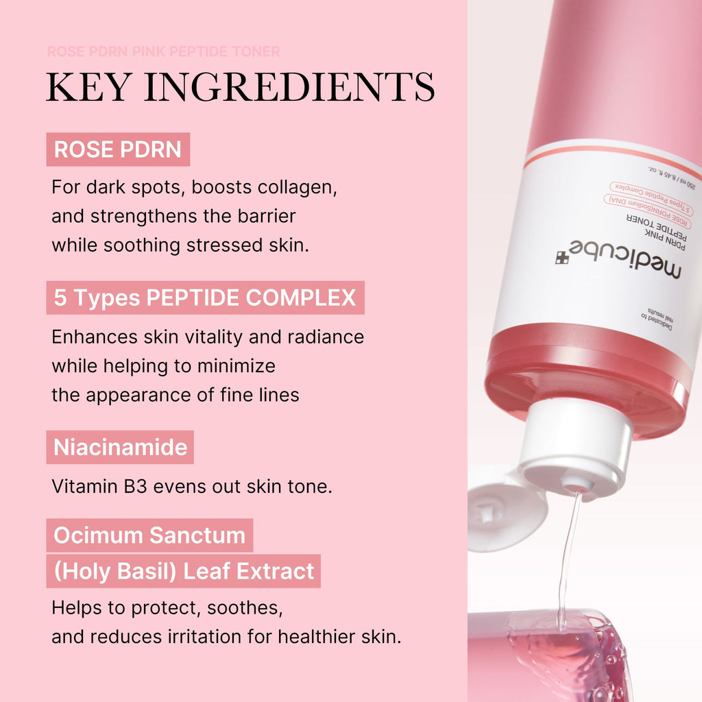 PDRN Pink Peptide Toner - K-beauty made personal.