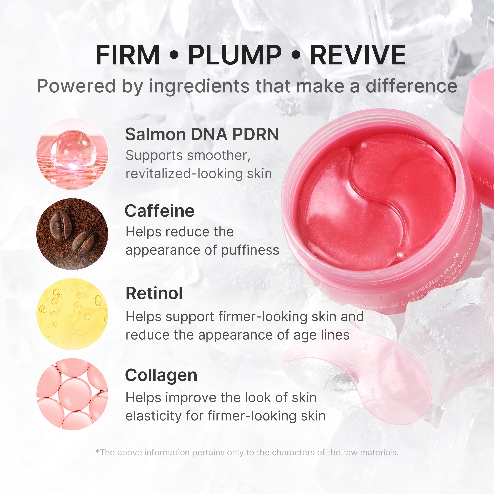 PDRN Caffeine Collagen Eye Patch - Thoughtful care. Your pace.