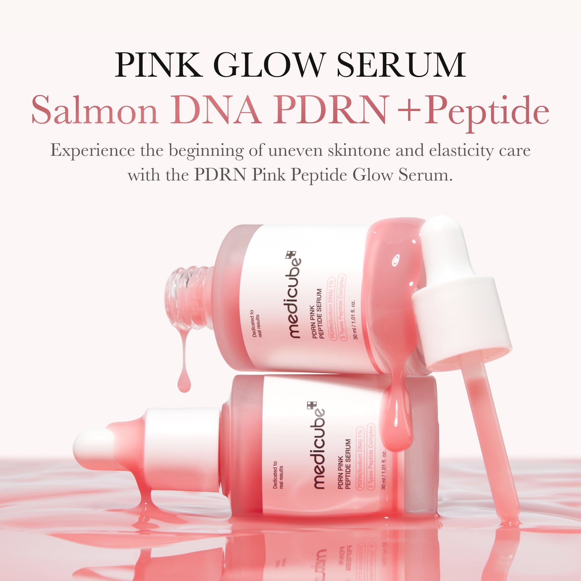 PDRN Pink Glow Home Aesthetic Full Set - Curate your care collection.