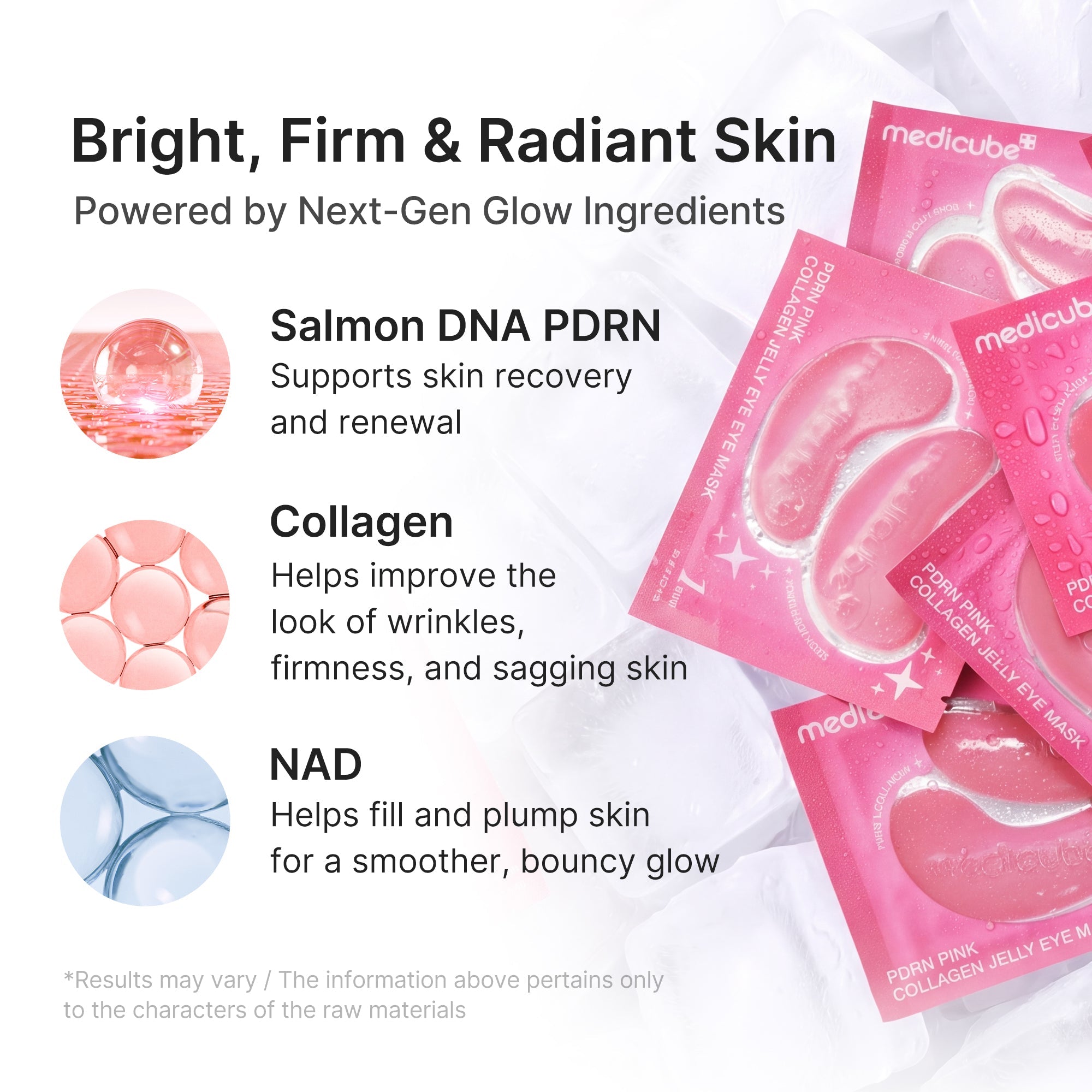 PDRN Pink Collagen Jelly Eye Mask - A new chapter in skincare.
